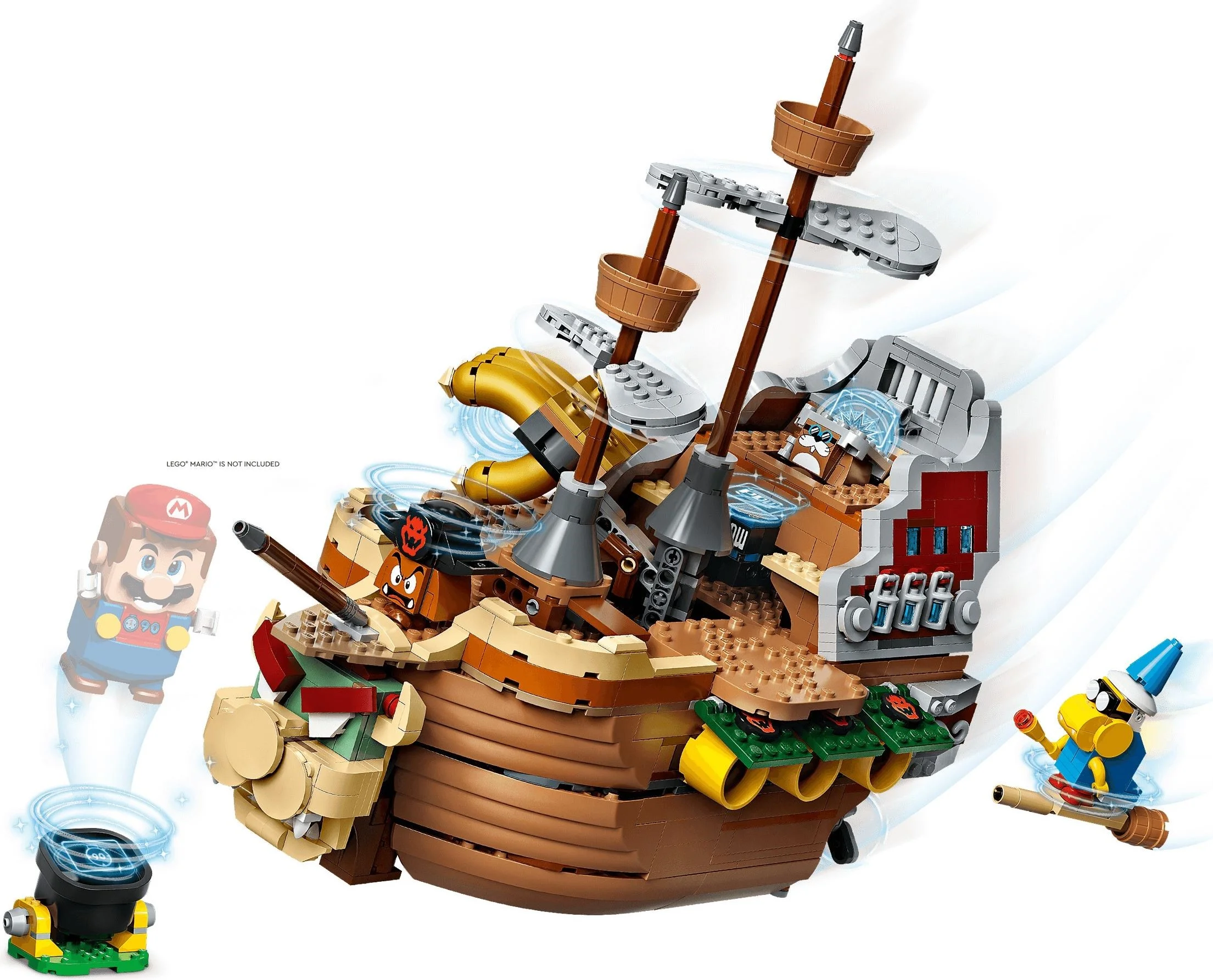 LEGO® 71391 Mario Sterowiec Bowsera - zestaw dodatkowy - zdjęcie 11