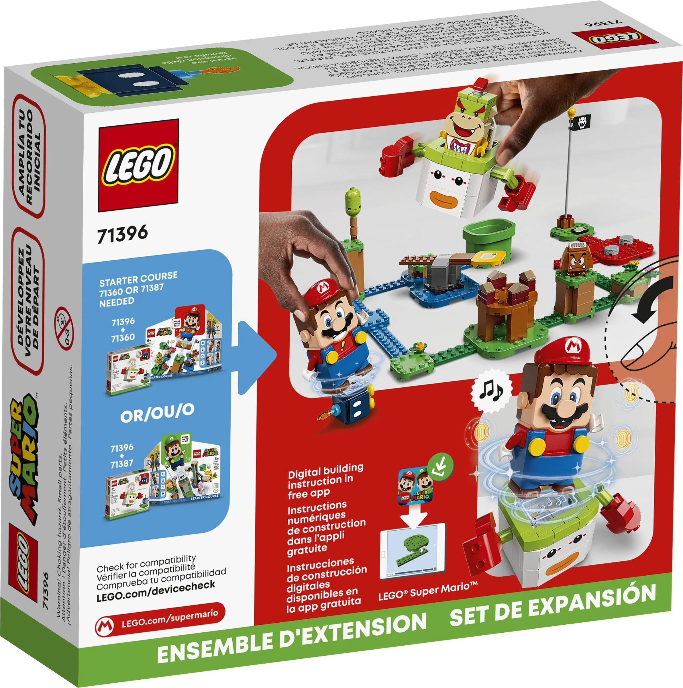LEGO® 71396 Samochód klauna Bowsera Jr - zdjęcie 11