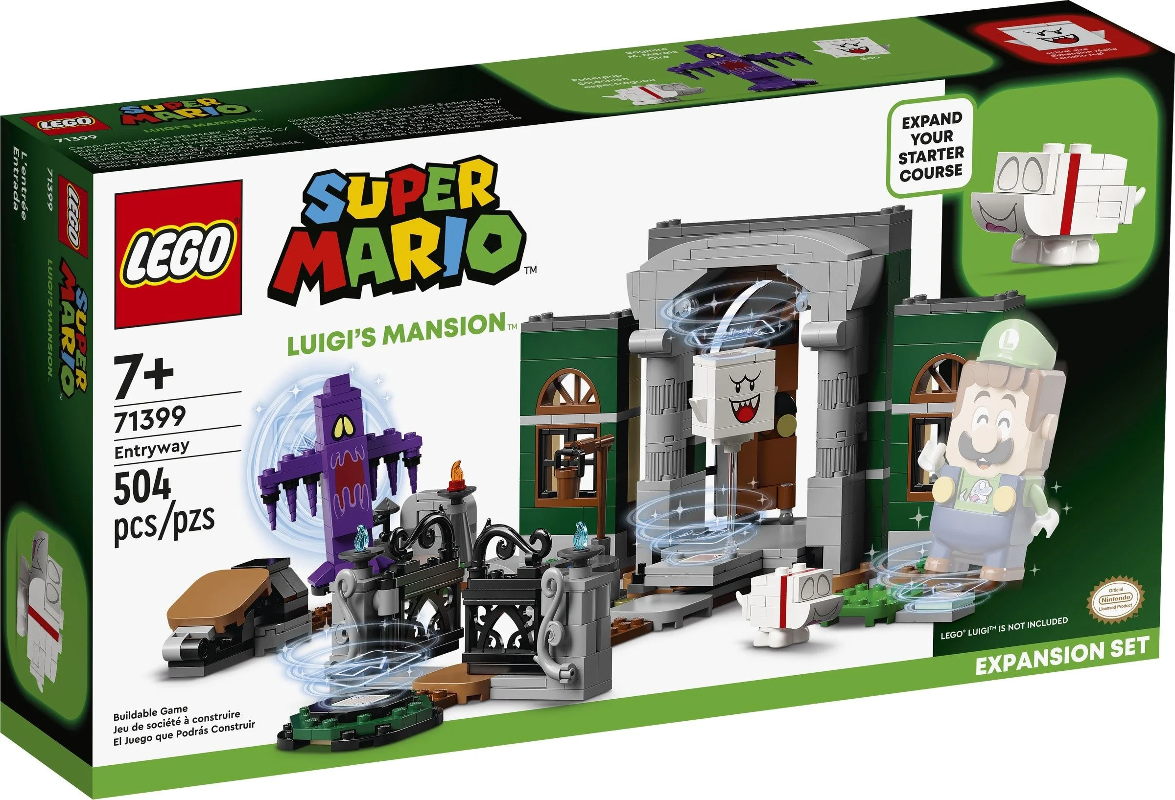Zestaw Lego Mario Wejście Do Rezydencji Luigiego