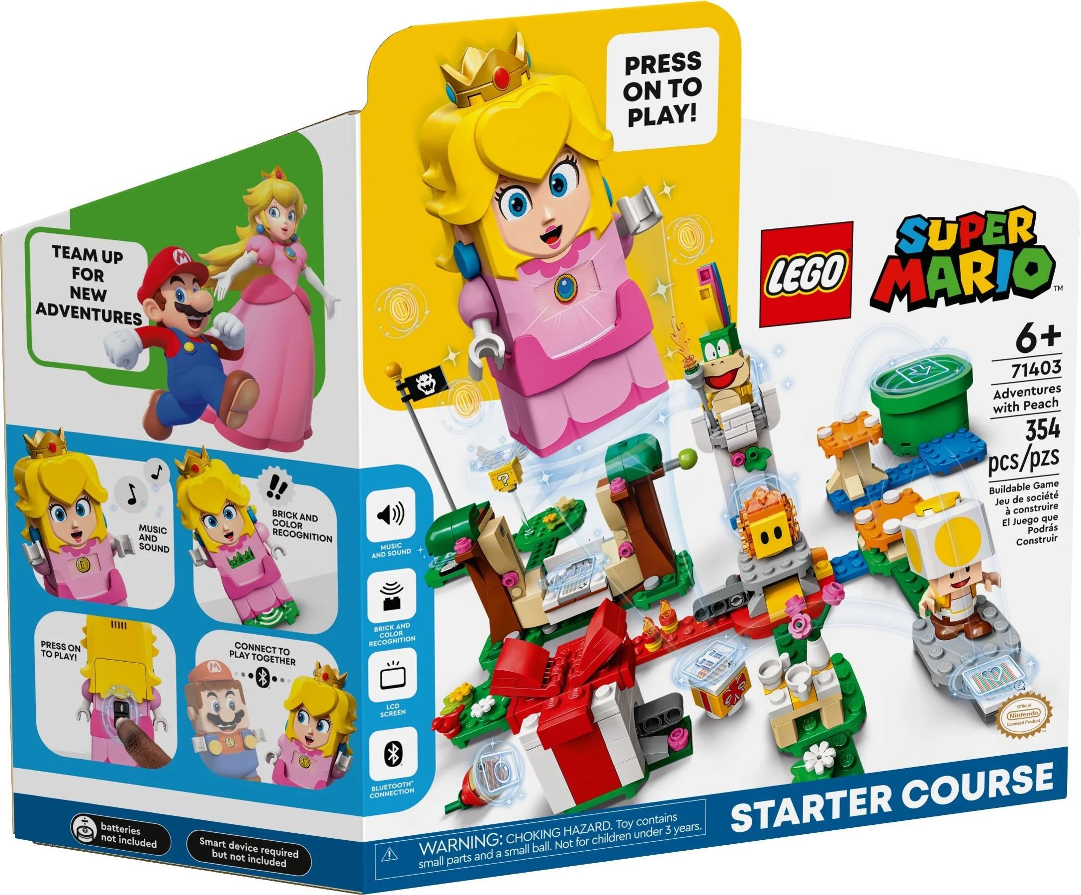 LEGO® 71403 Przygody z Peach startowy - zdjęcie 2