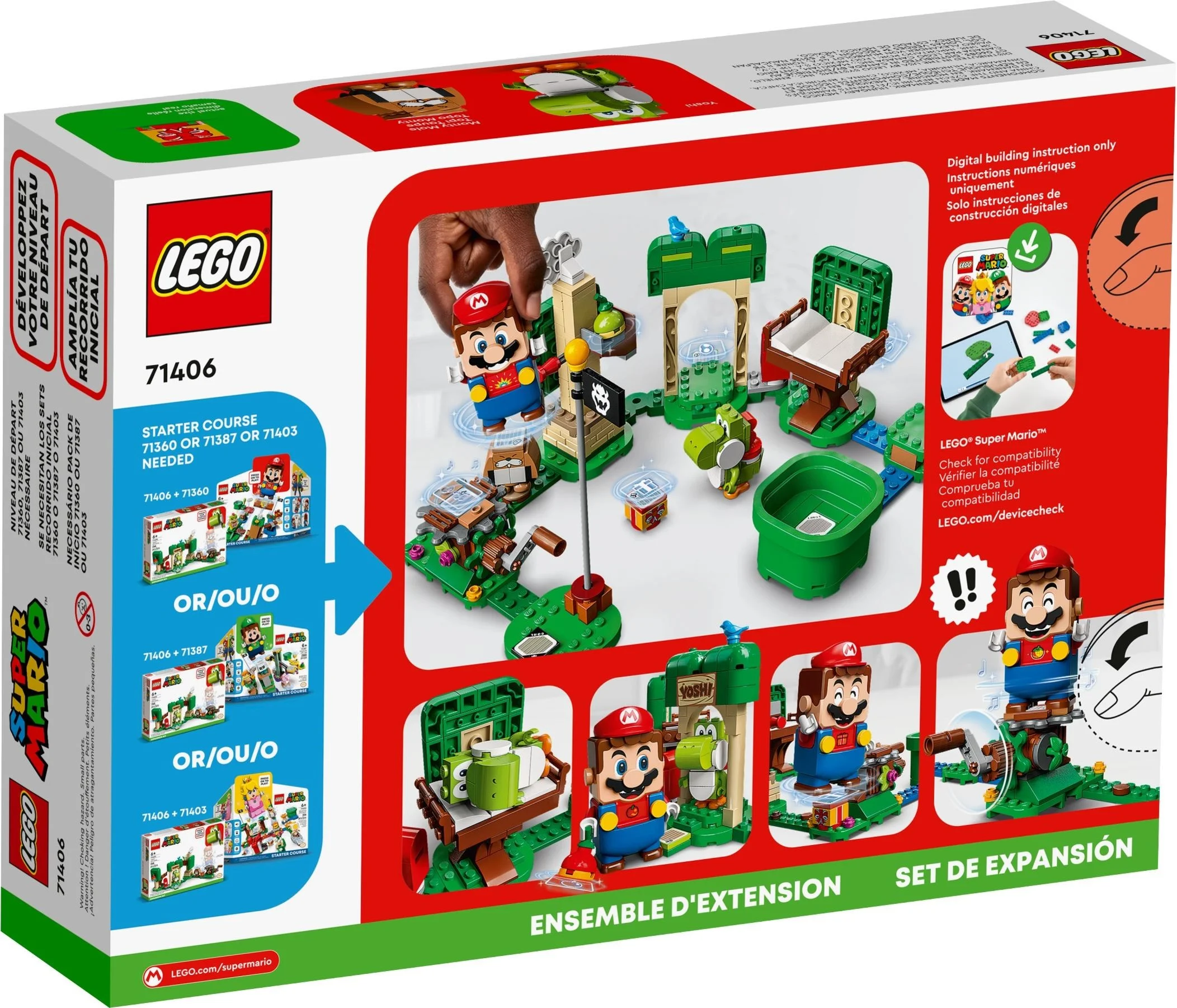 LEGO® 71406 Dom prezentów Yoshiego zestaw rozszerzający - zdjęcie 5