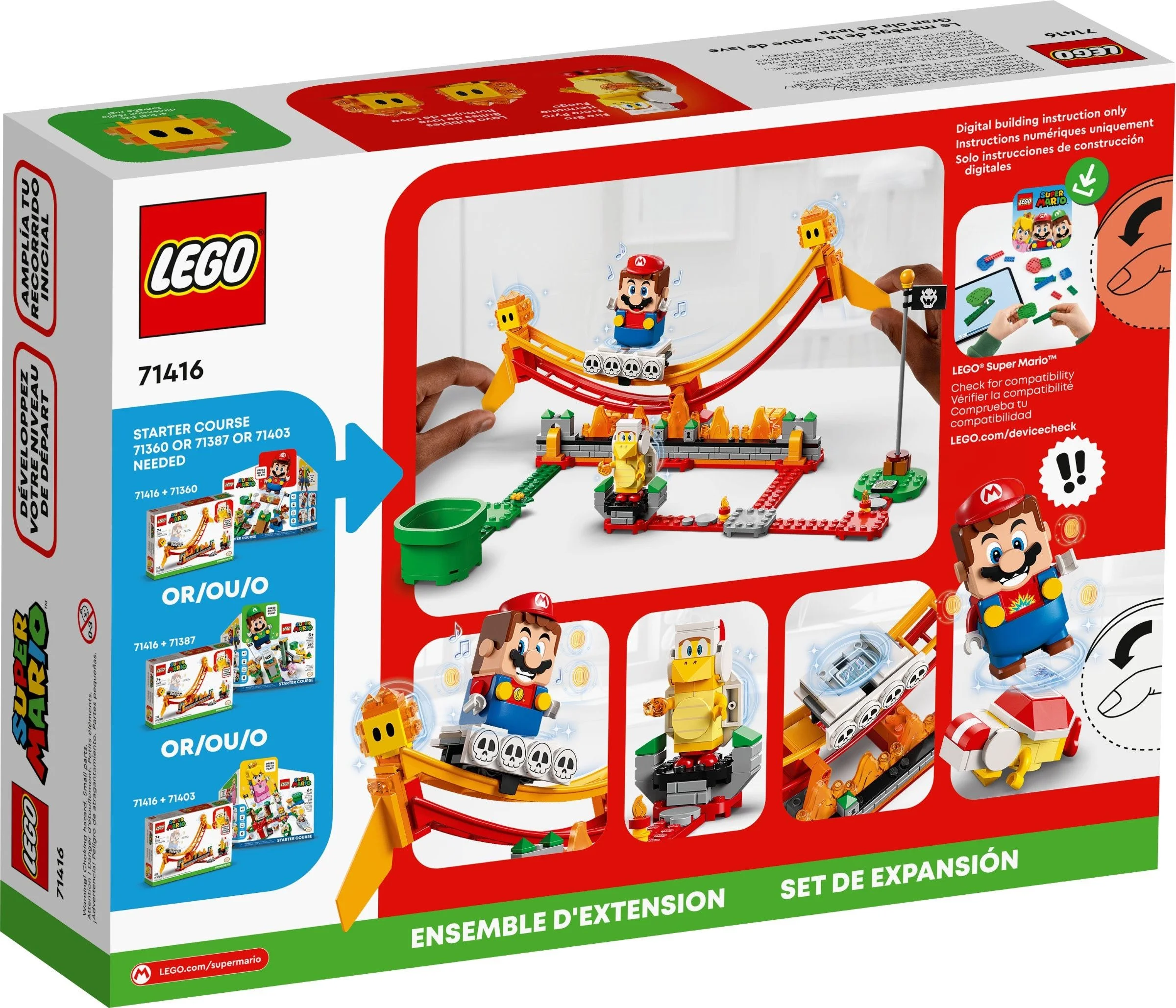 LEGO® 71416 Zestaw Rozszerzający: Przejażdżka po Lawie - zdjęcie 6