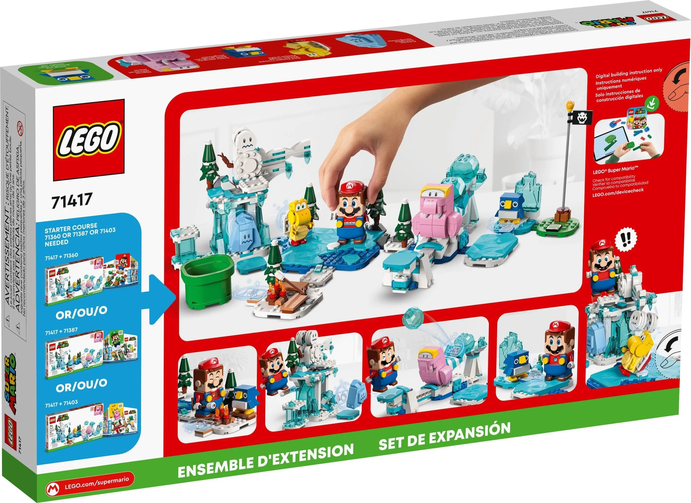 LEGO® 71417 Śniegowa przygoda Fliprusa – zestaw rozszerzający - zdjęcie 4
