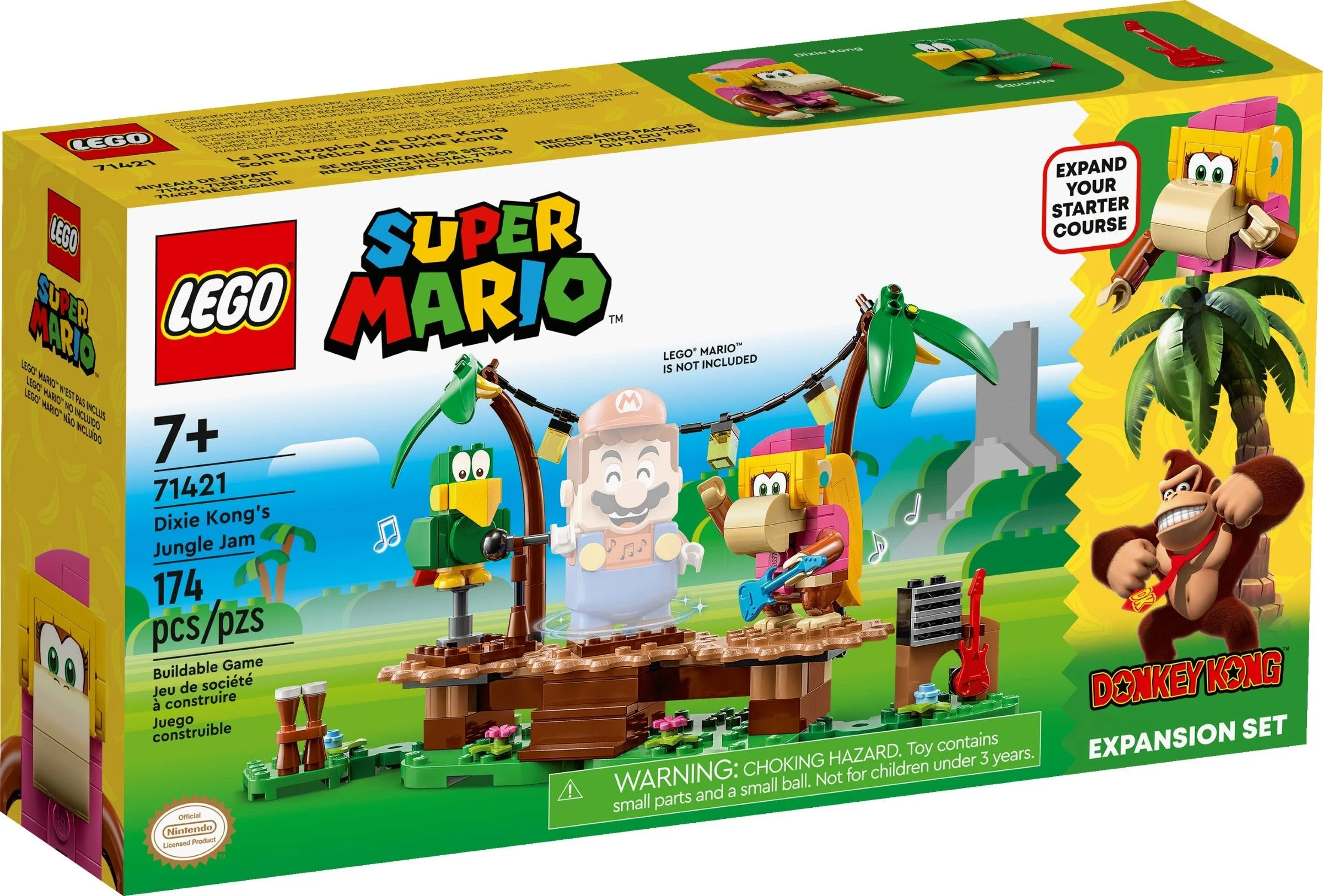Super Mario Dżunglowy koncert Dixie Kong - zestaw rozszerzający 71421