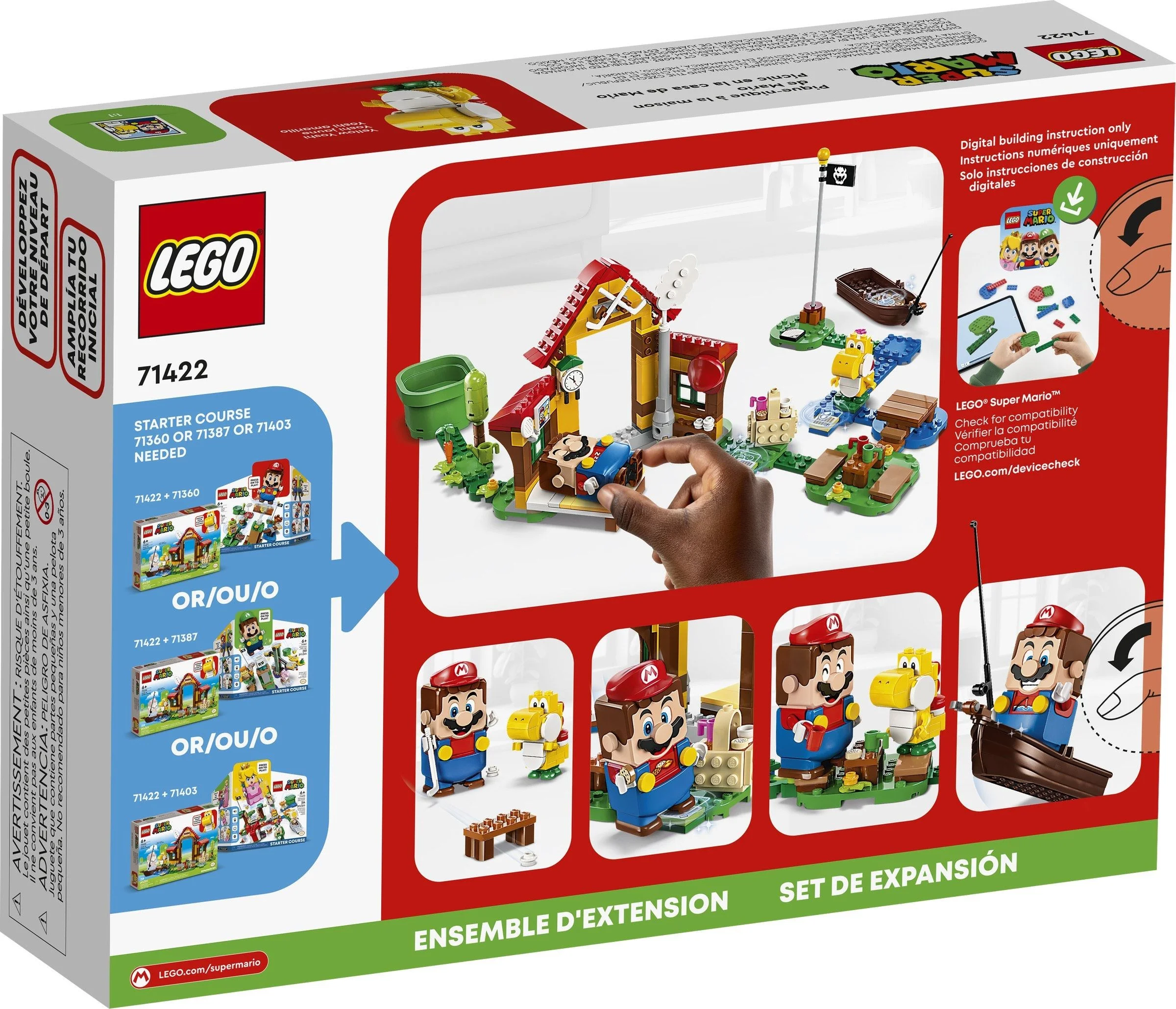 LEGO® 71422 Piknik w domu Mario zestaw rozszerzający - zdjęcie 3