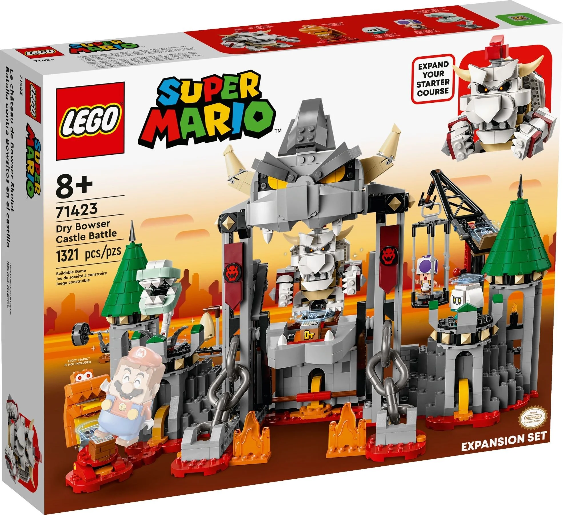 LEGO® 71423 Mario Walka w zamku Dry Bowsera 71423 - zdjęcie 4