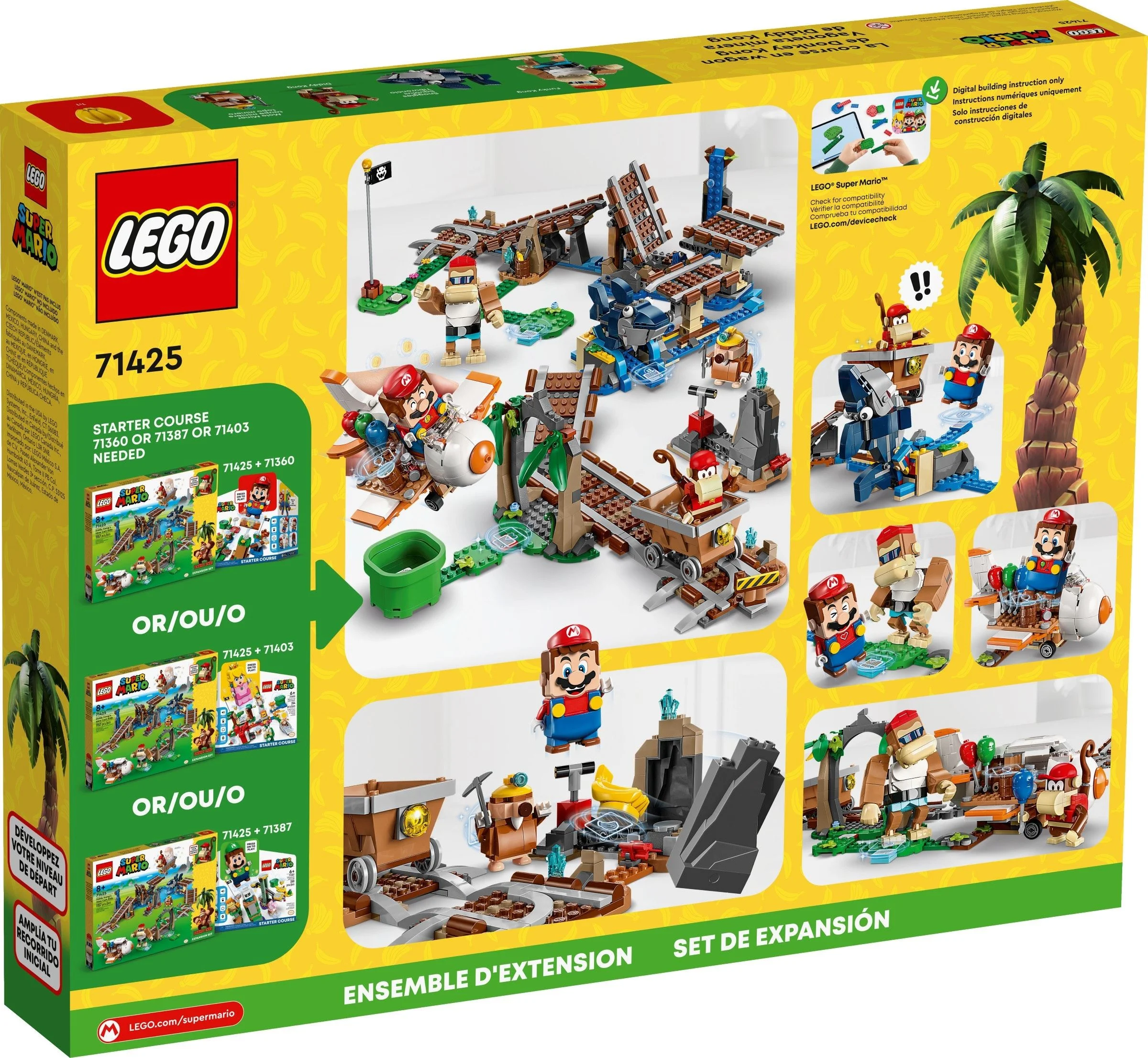 LEGO® 71425 Klocki Lego Przejażdżka wagonikiem Diddy Konga 1157 el - zdjęcie 3