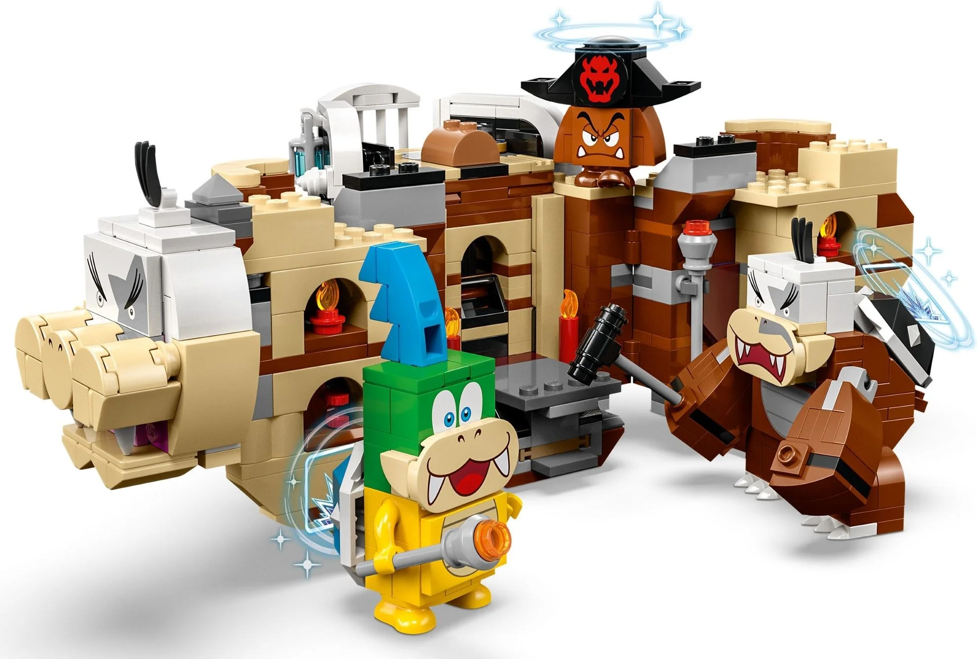 LEGO® 71427 Mario Zestaw Rozszerzający Sterowce Larry'ego i Mortona - zdjęcie 3