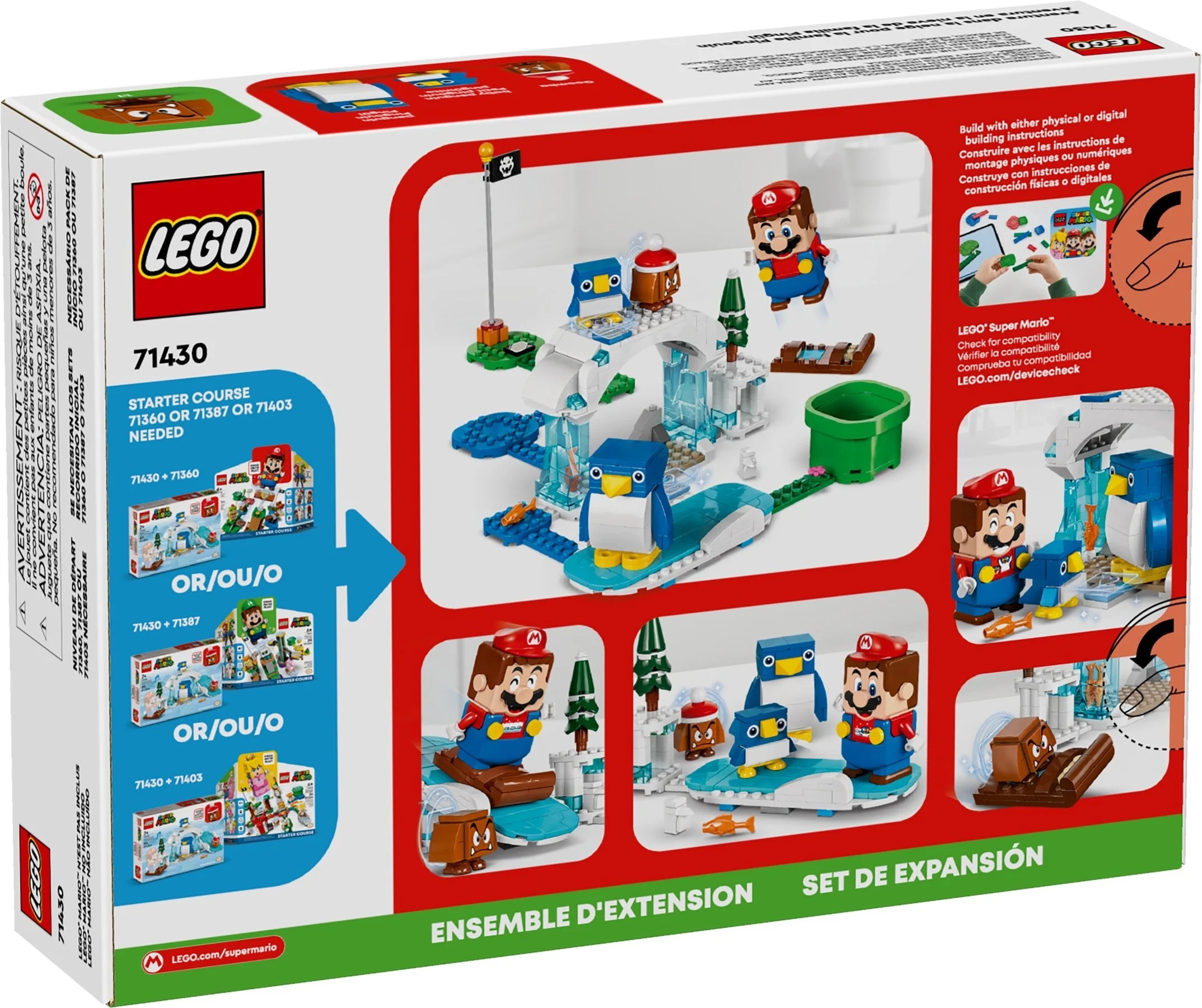 LEGO® 71430 Śnieżna przygoda z rodziną pingwinów - zdjęcie 5