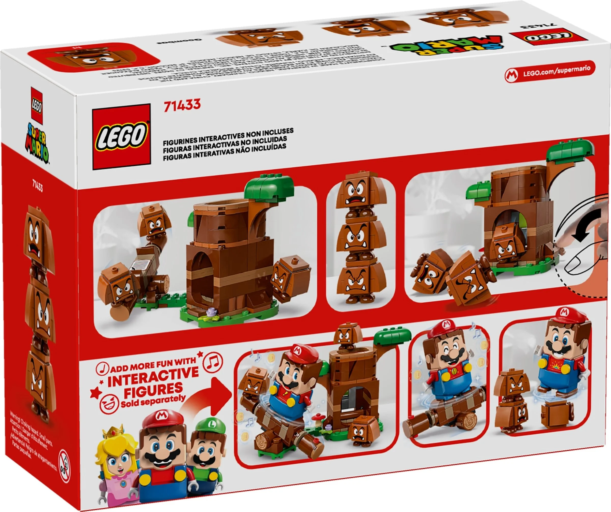 LEGO® 71433 Goomba i plac zabaw zestaw rozszerzający 7+ Drzewo - zdjęcie 3