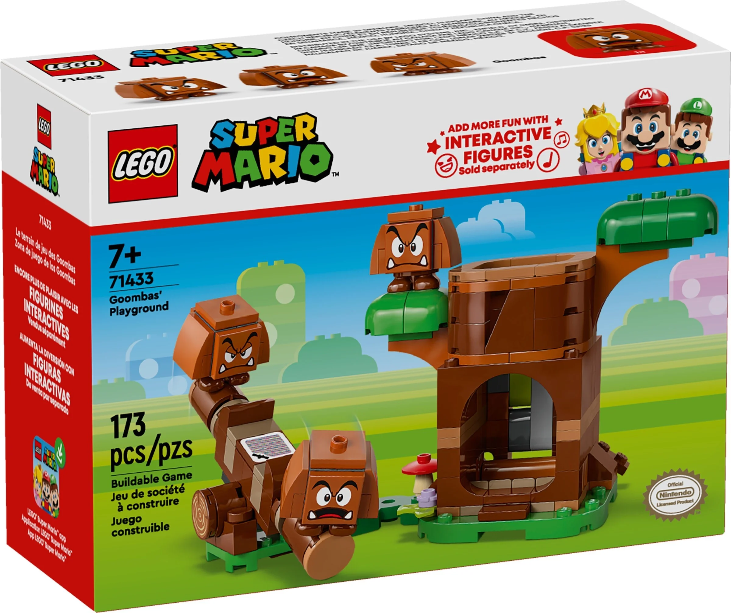 Goomba i plac zabaw zestaw rozszerzający 7+ Drzewo