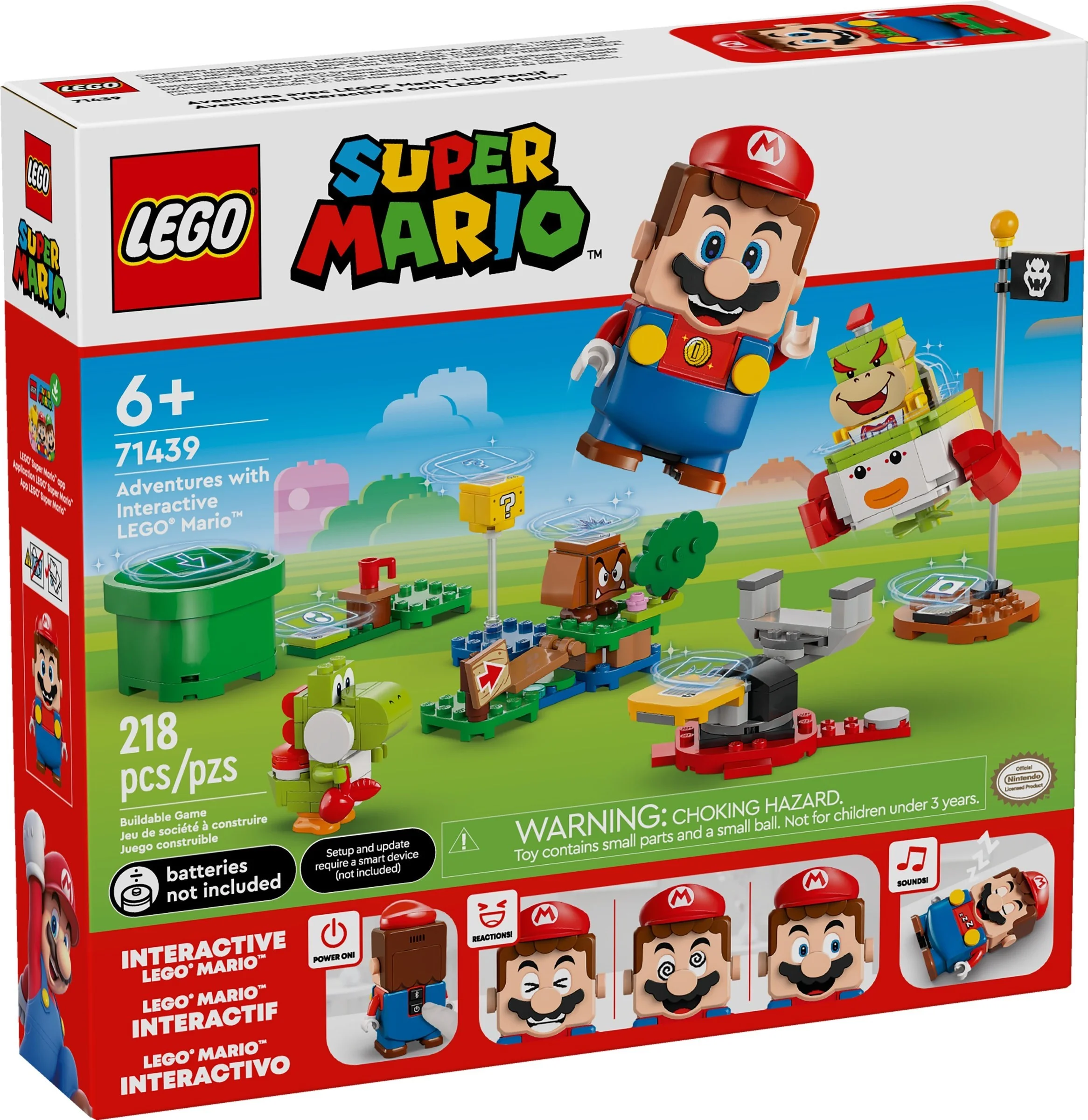 Przygody z interaktywną figurką LEGO Mario
