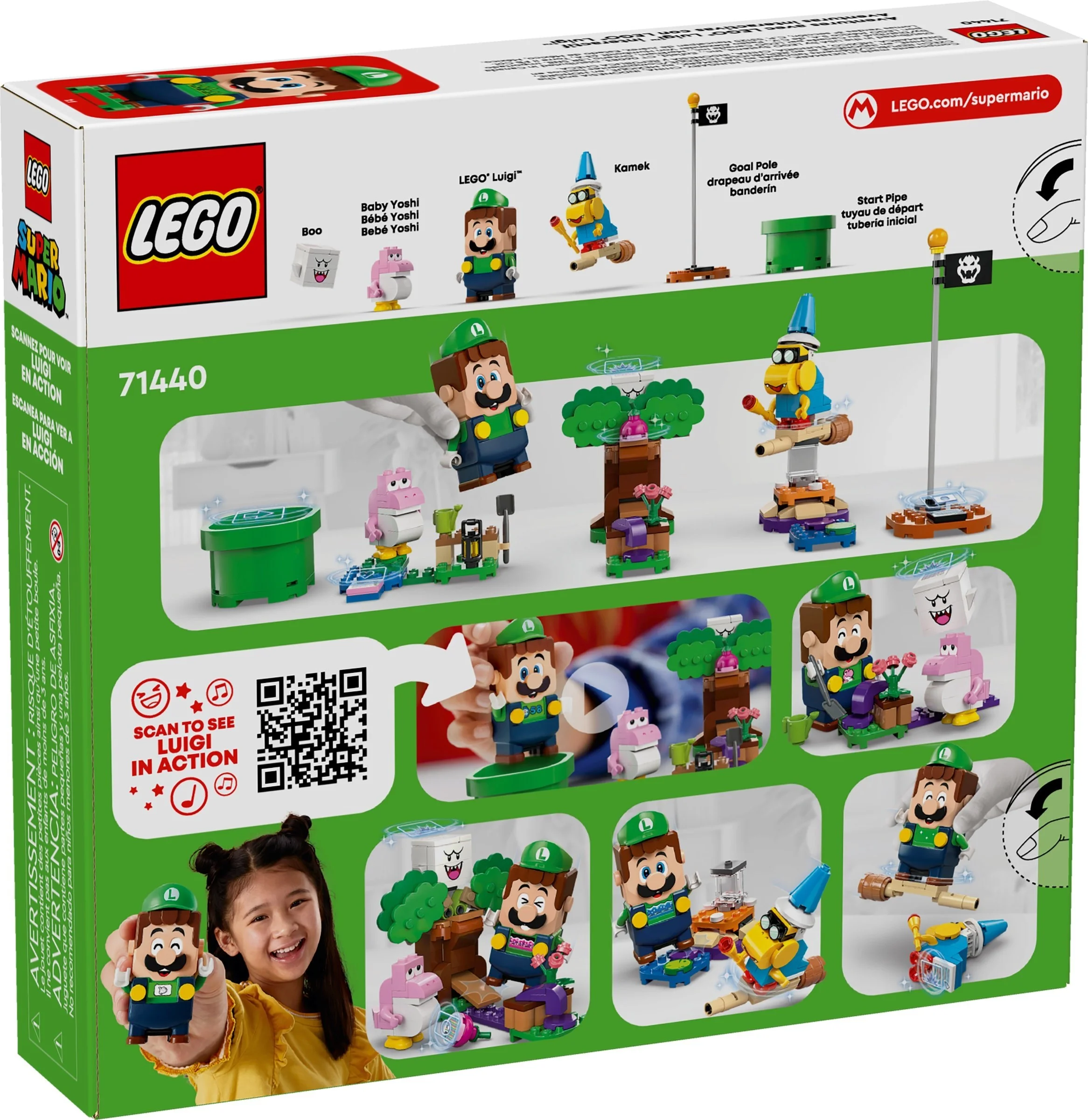 LEGO® 71440 Przygody z interaktywną figurką LEGO Luigi - zdjęcie 3