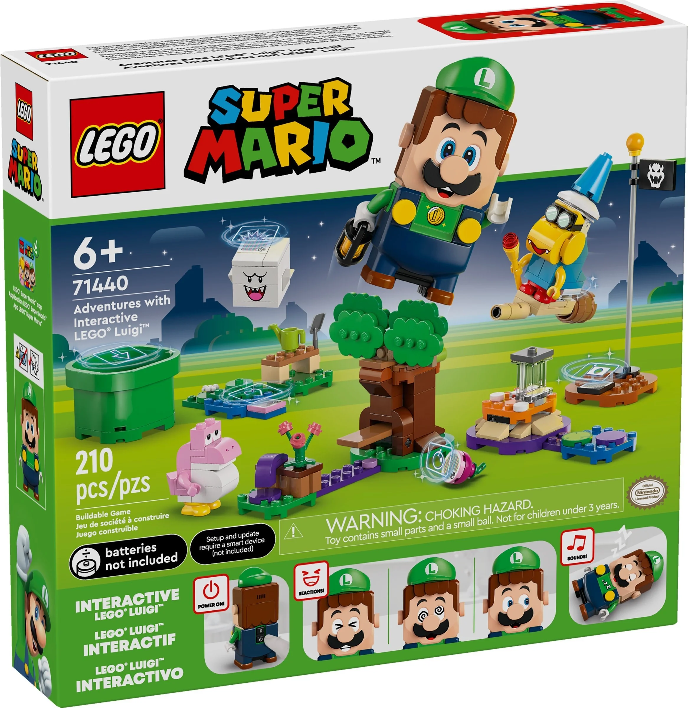 Przygody z interaktywną figurką LEGO Luigi