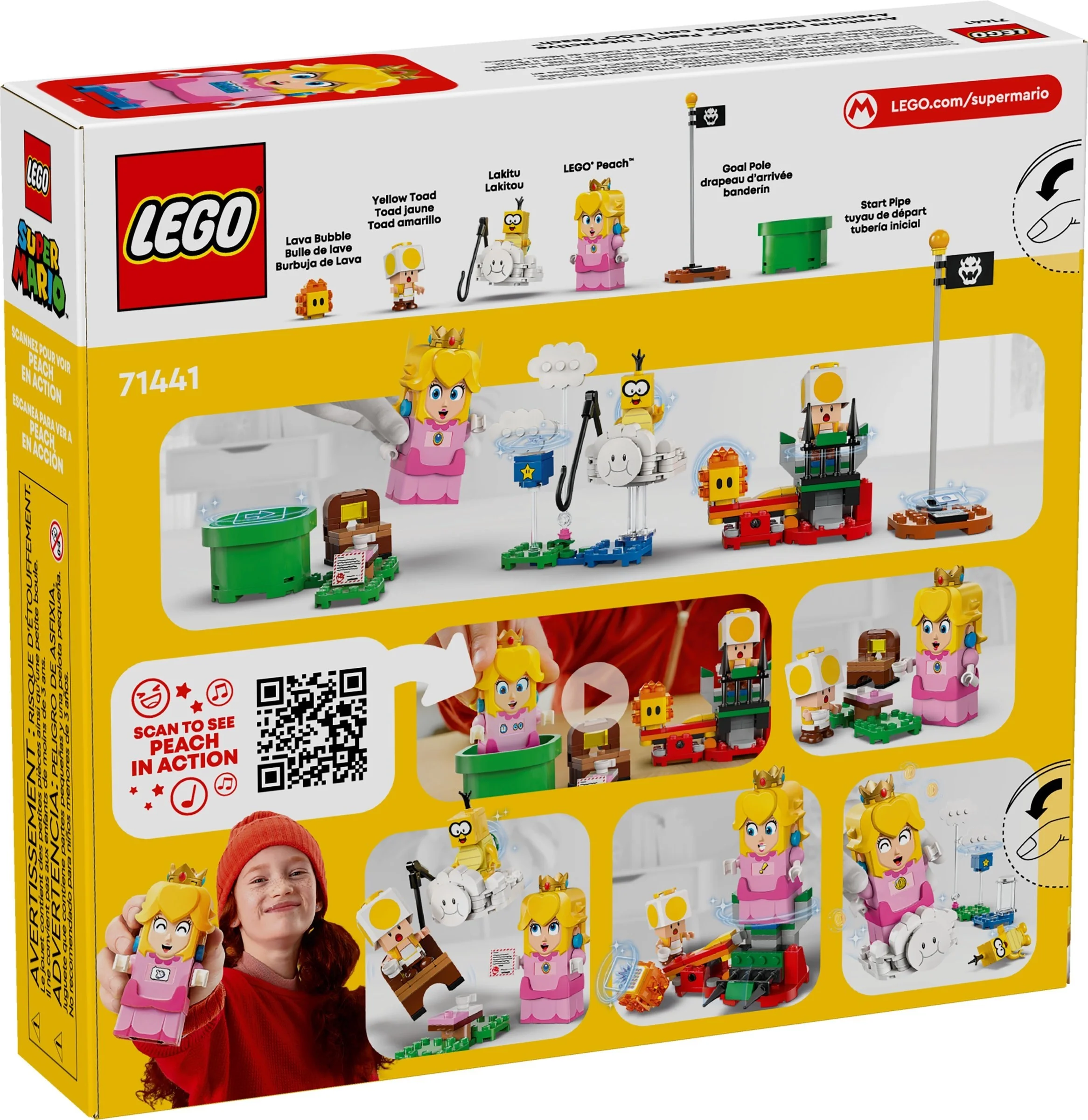 LEGO® 71441 Przygody z interaktywną figurką LEGO Peach - zdjęcie 3