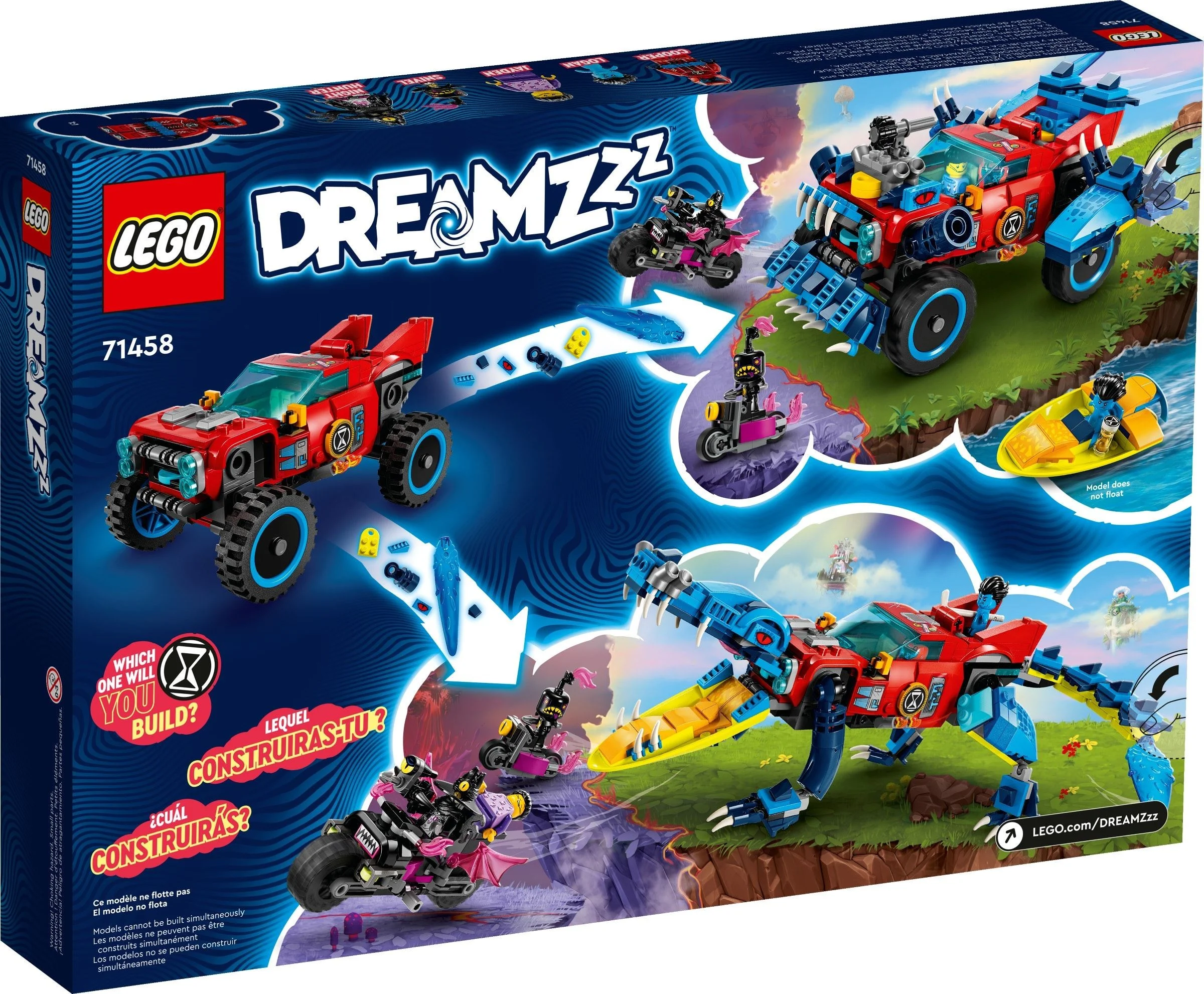 LEGO® 71458 Krokodylowy samochód - zdjęcie 3