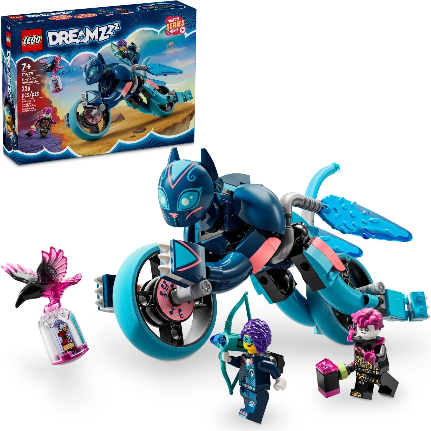 LEGO® 71479 Koci Motocykl Zoey na Święta - zdjęcie 3