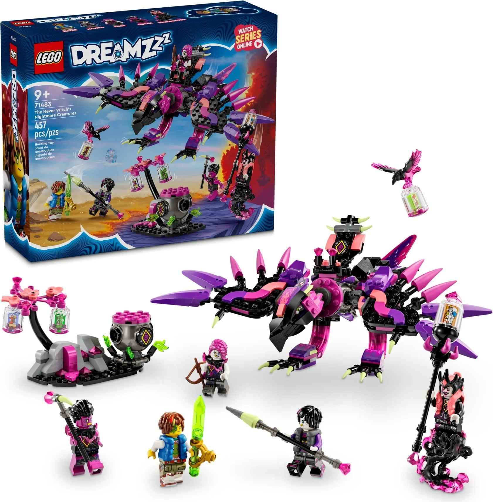 LEGO® 71483 Stwory z koszmarów Nigdywiedźmy - zdjęcie 3
