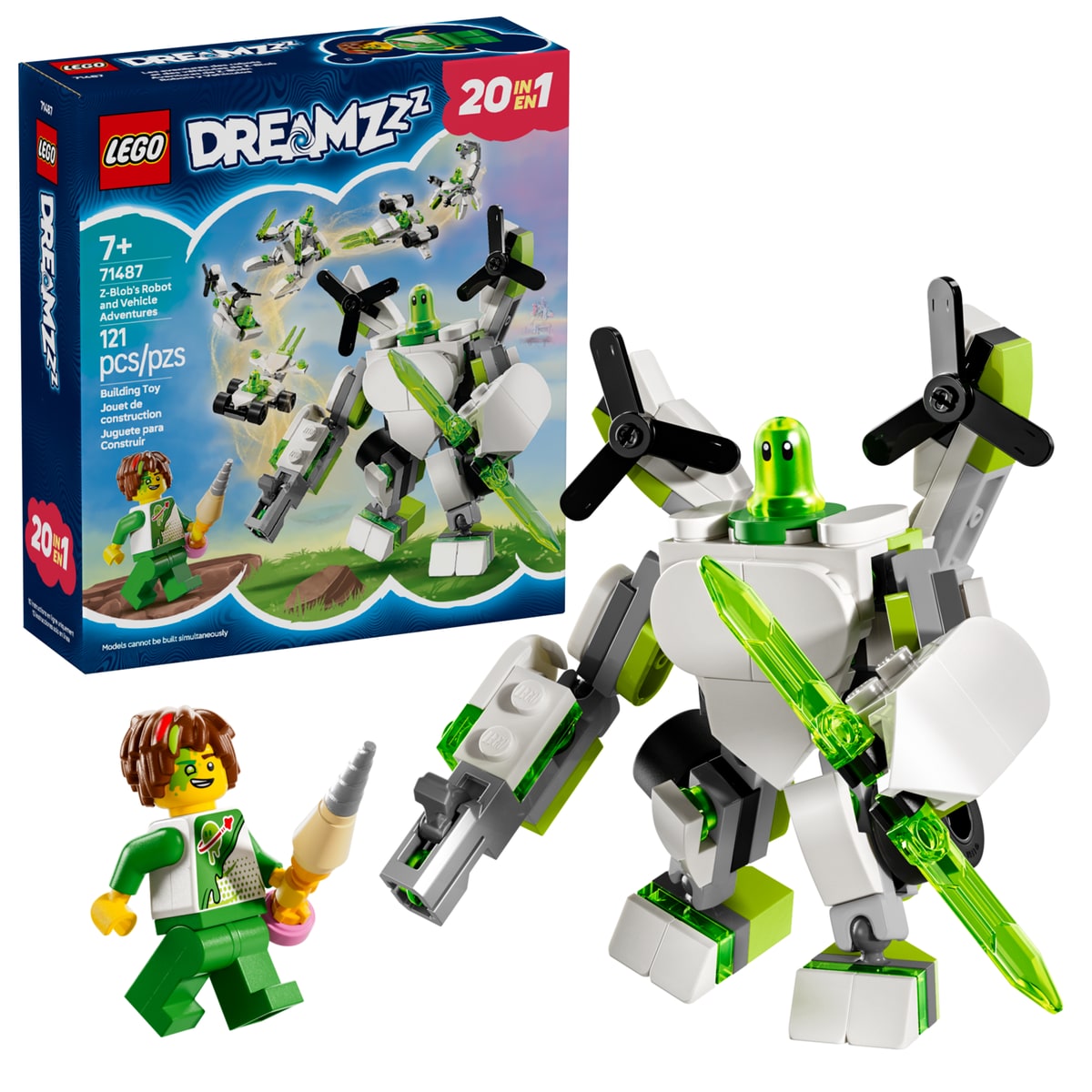 LEGO® 71487 Przygody Z-Bloba — roboty i pojazdy - zdjęcie 4