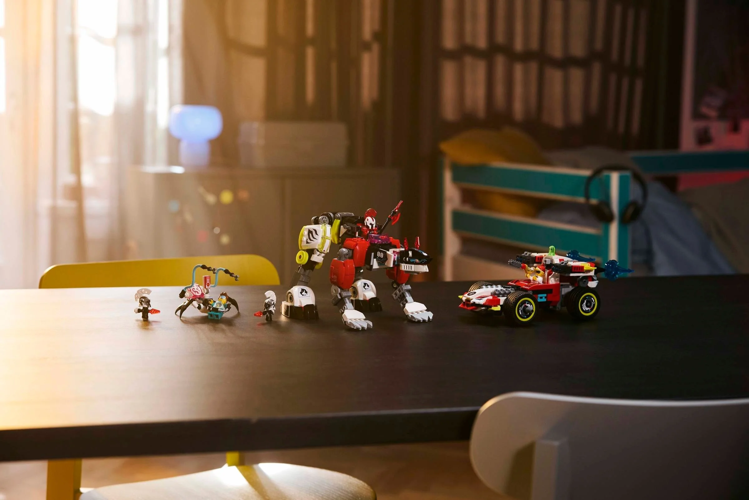 LEGO® 71497 Tygrysi mech Coopera i hot rod Zero - zdjęcie 8