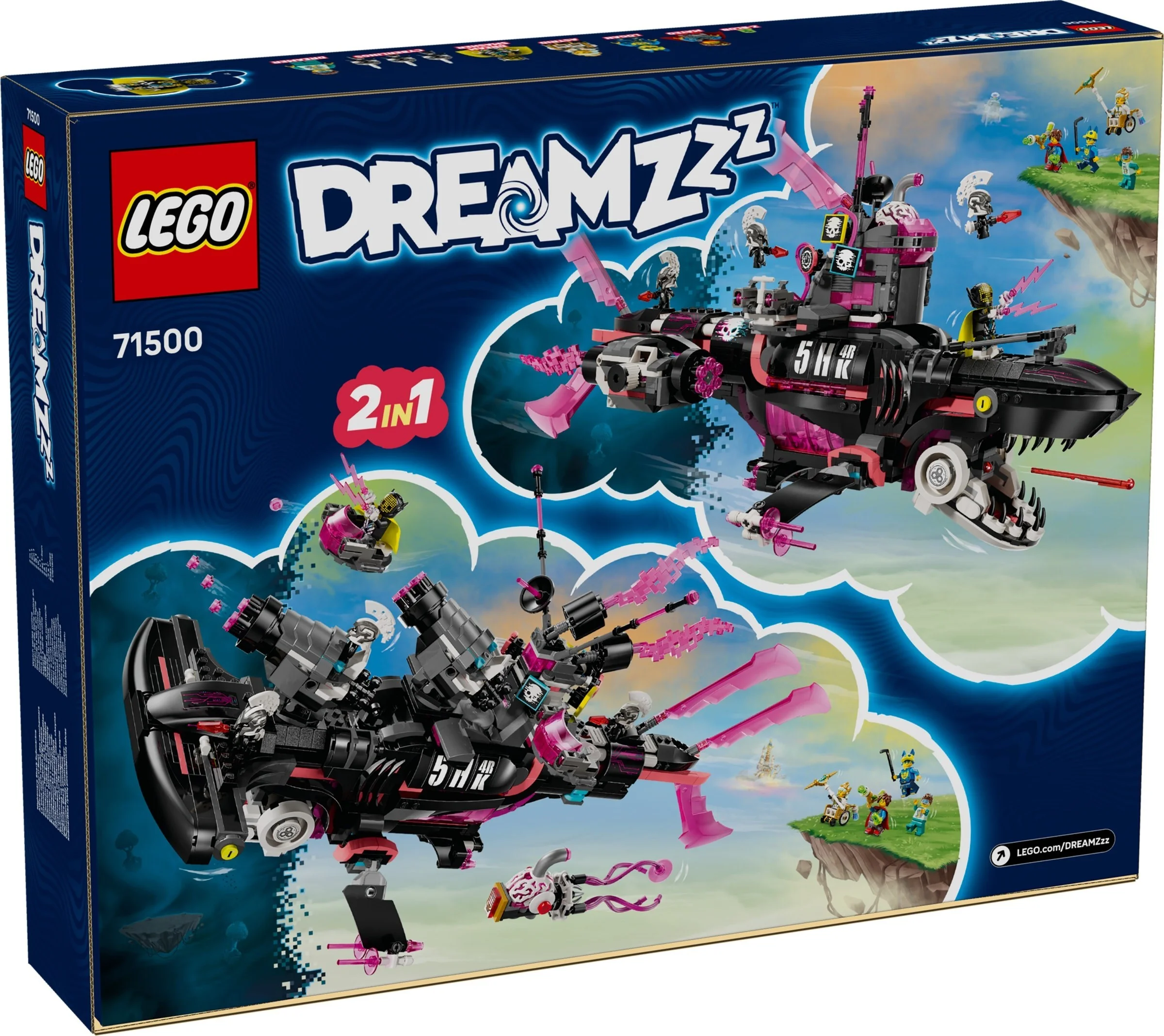 LEGO® 71500 Koszmarny Rekinokręt podwodny - zdjęcie 2