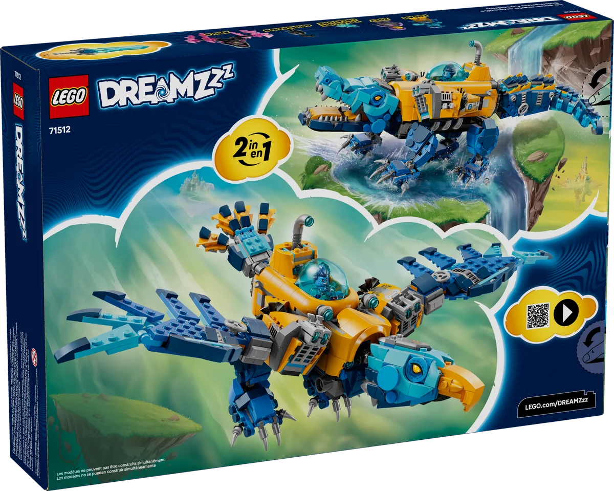 LEGO® 71512 Krokodylołódź podwodna - zdjęcie 7