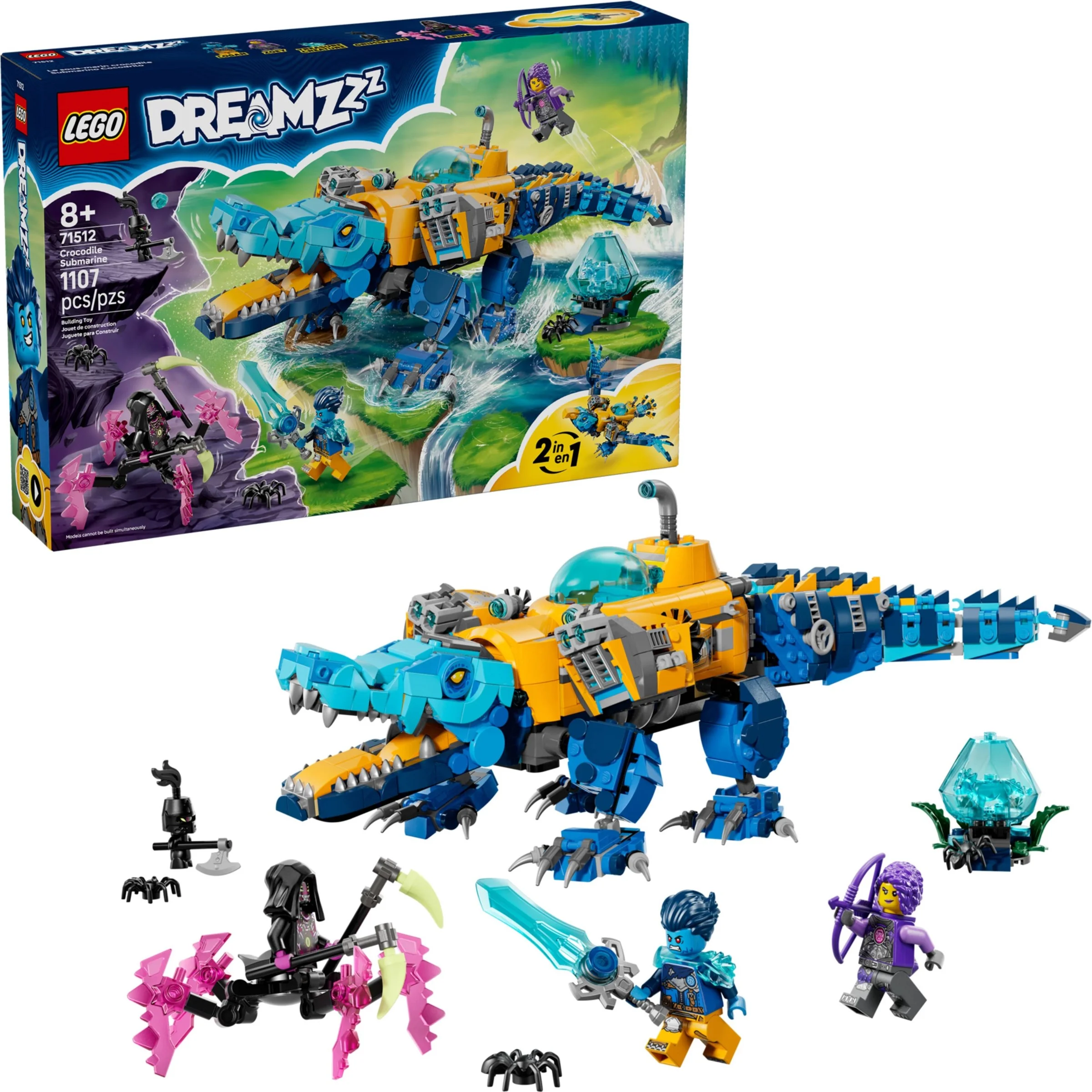 LEGO® 71512 Krokodylołódź podwodna - zdjęcie 36