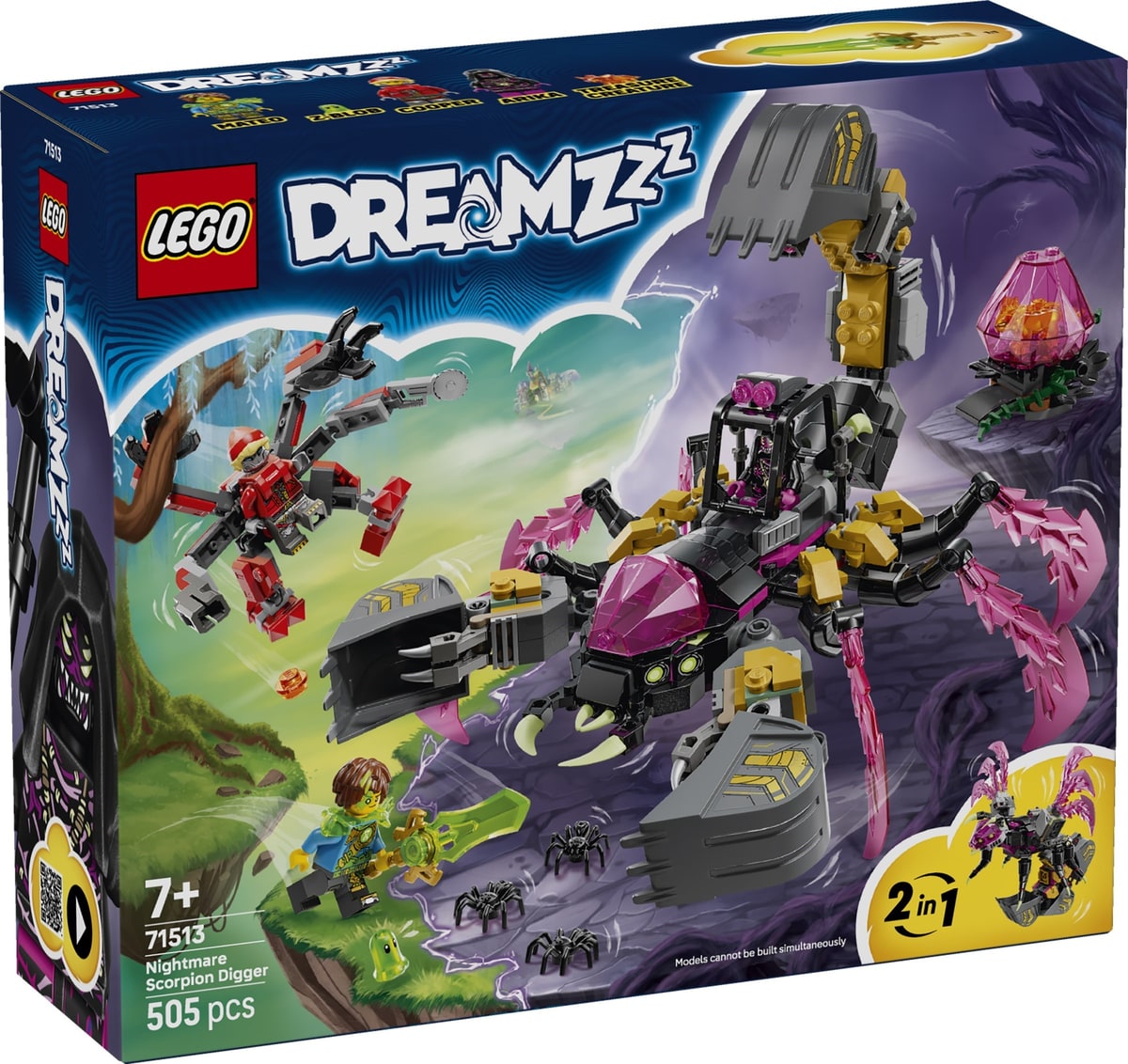 LEGO® 71513 Koszmarna skorpionowa koparka - zdjęcie 6