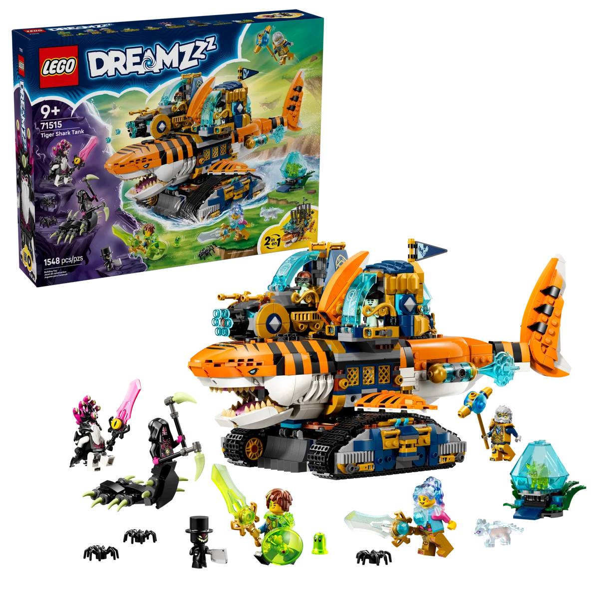 LEGO® 71515 Rekinoczołg tygrysi - zdjęcie 23