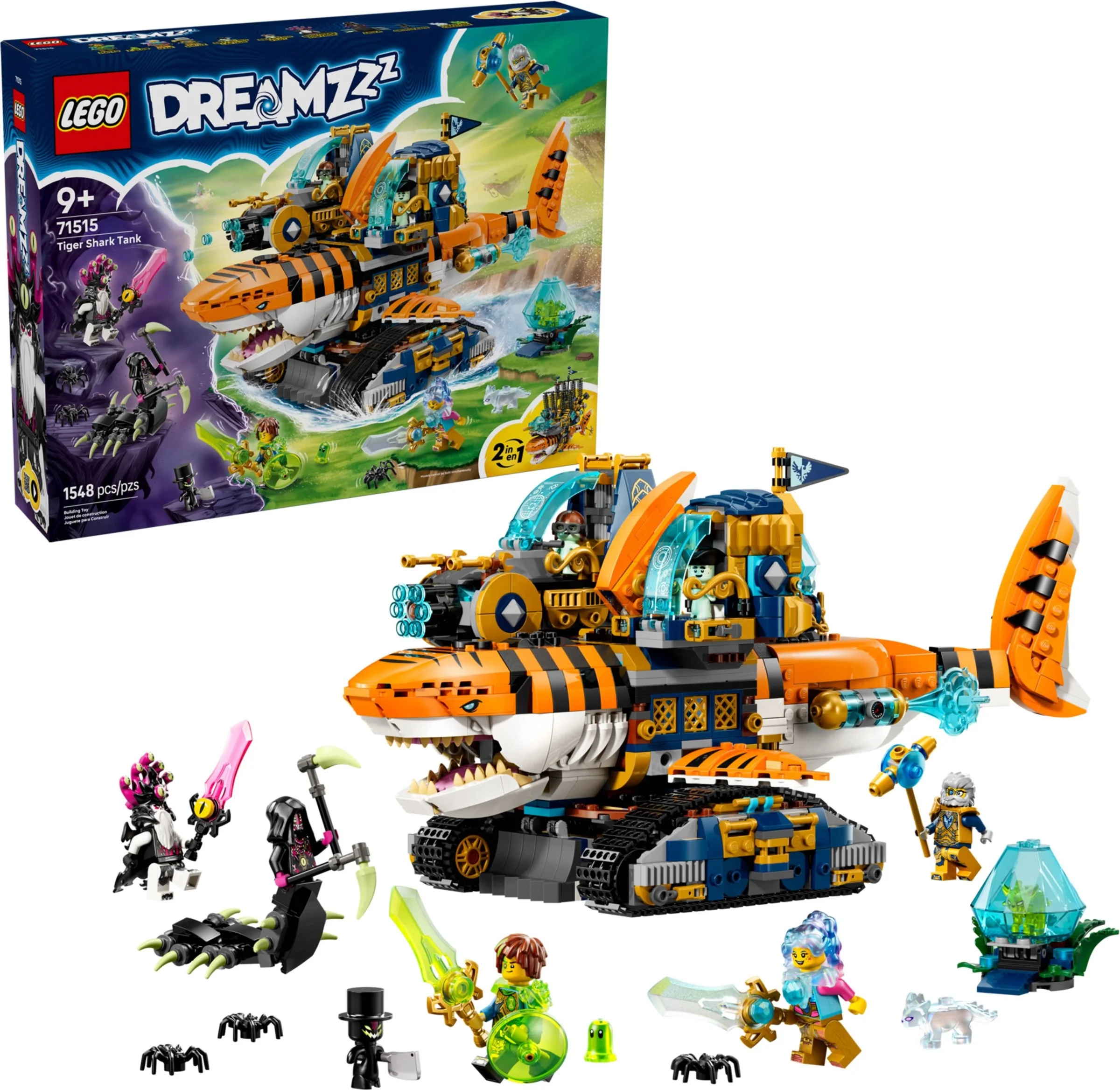 LEGO® 71515 Rekinoczołg tygrysi - zdjęcie 45
