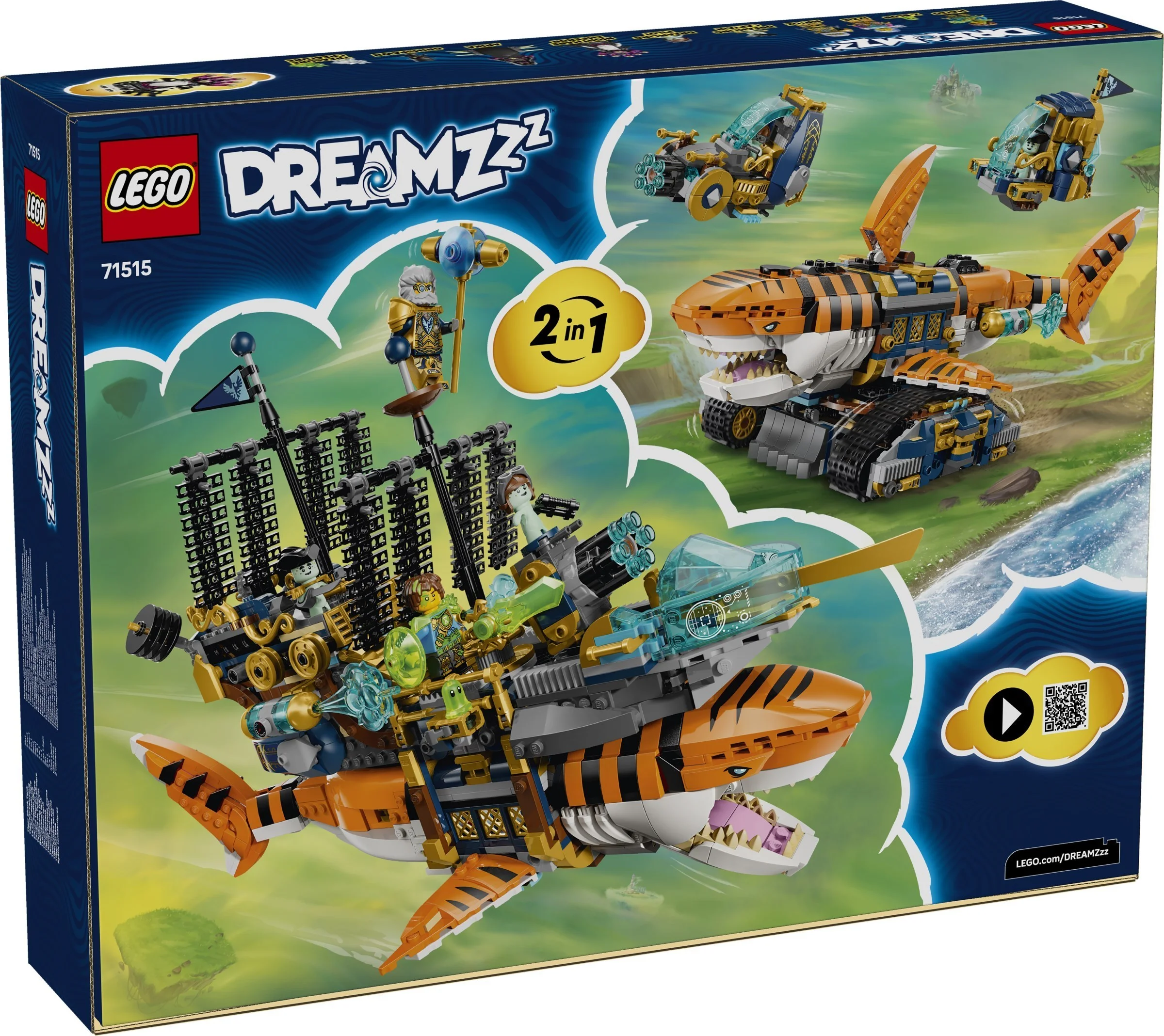 LEGO® 71515 Rekinoczołg tygrysi