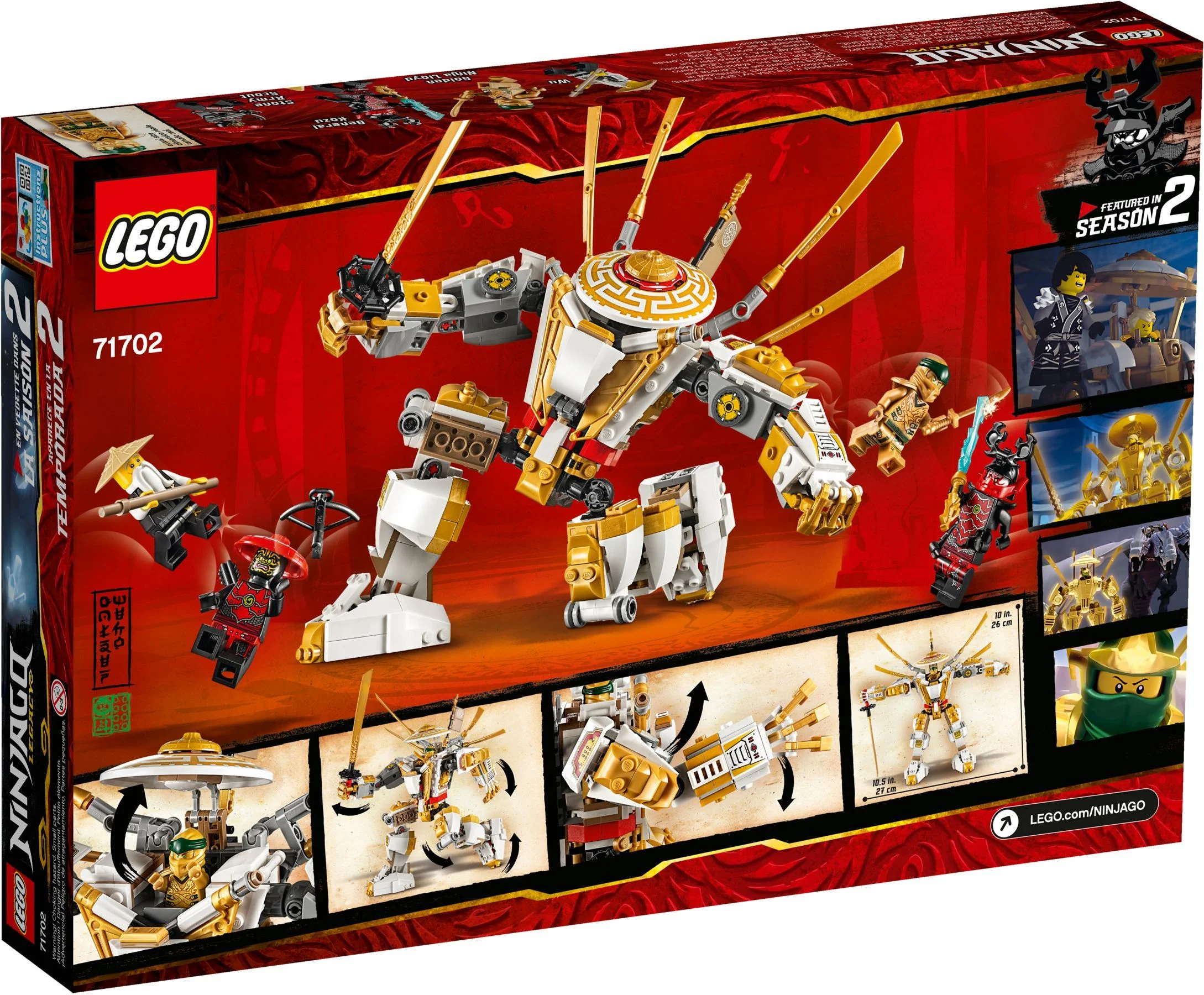 LEGO® 71702 Zestaw Złota Zbroja - zdjęcie 5