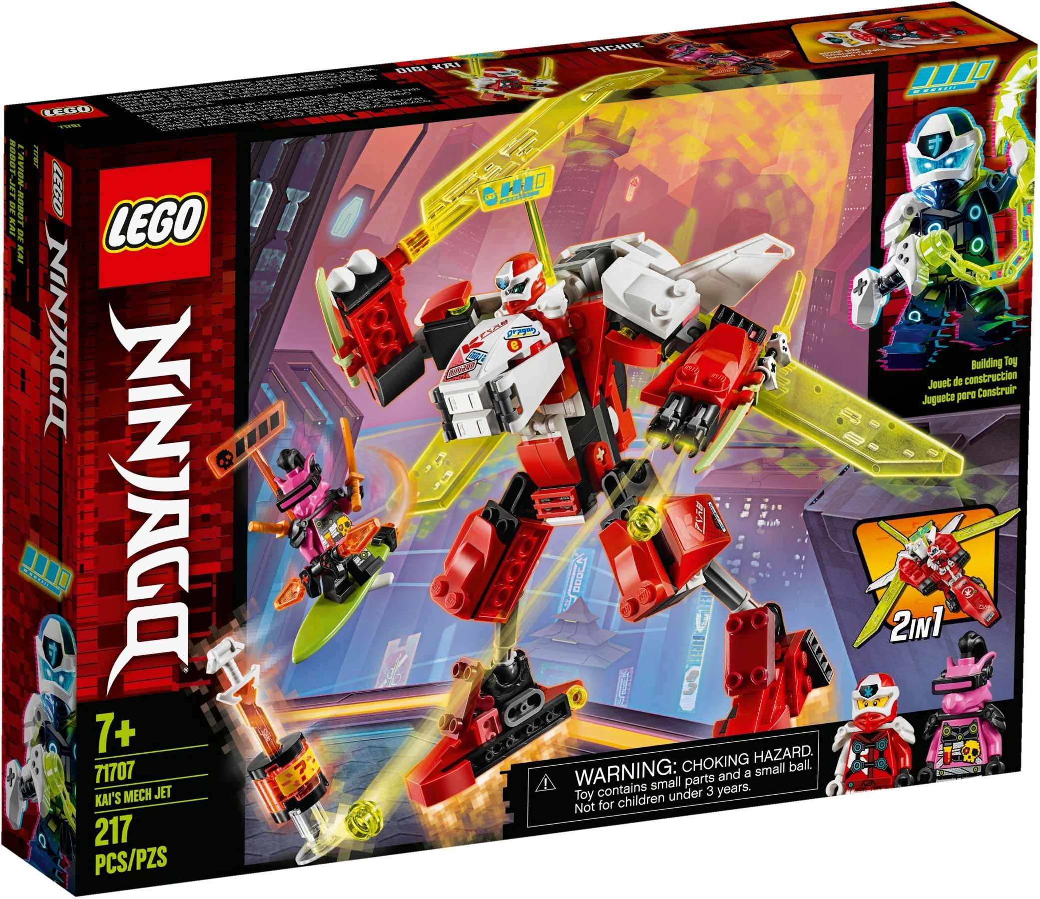 LEGO® 71707 Robot odrzutowiec Kaia - zdjęcie 2