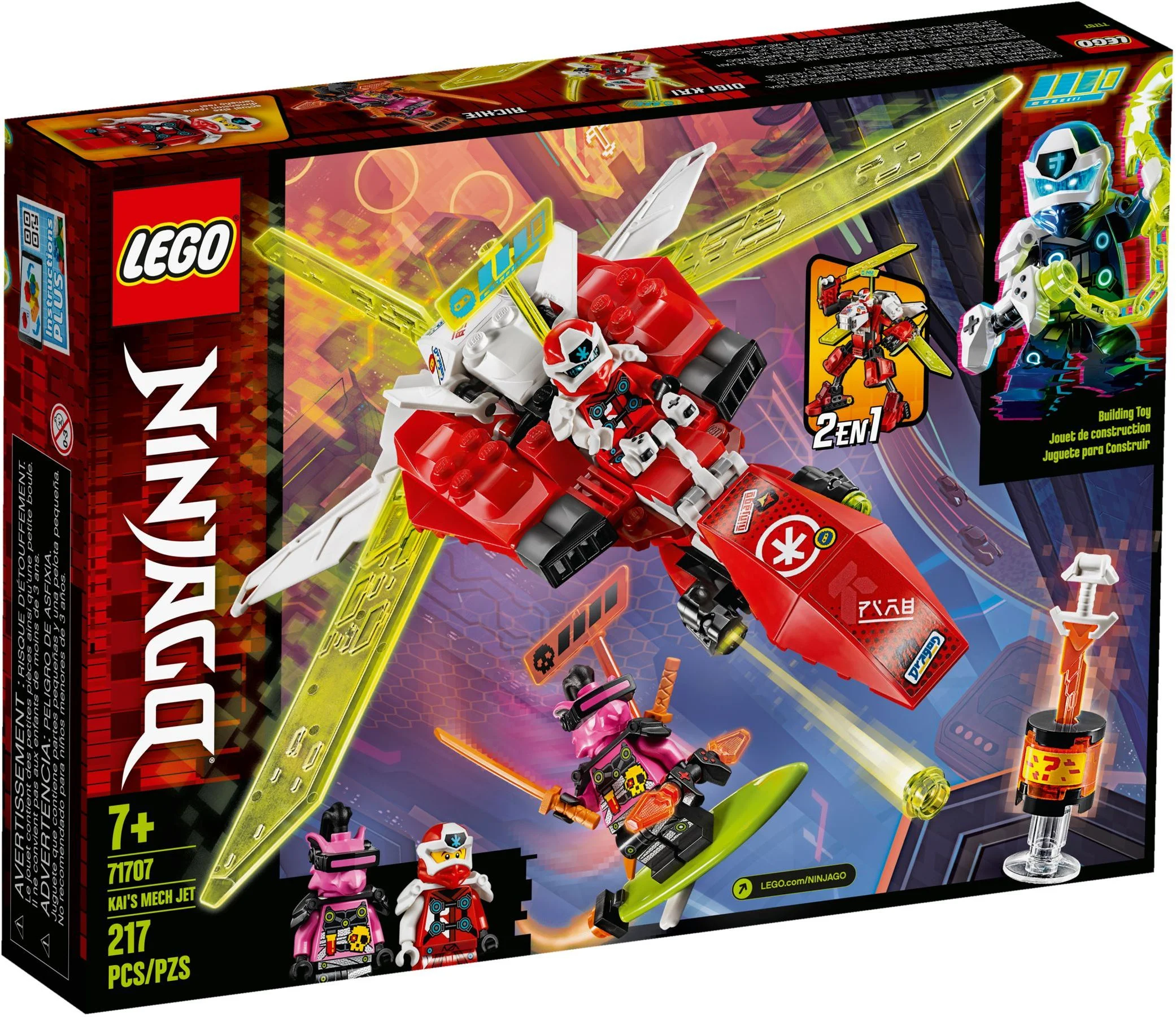 LEGO® 71707 Robot odrzutowiec Kaia - zdjęcie 5