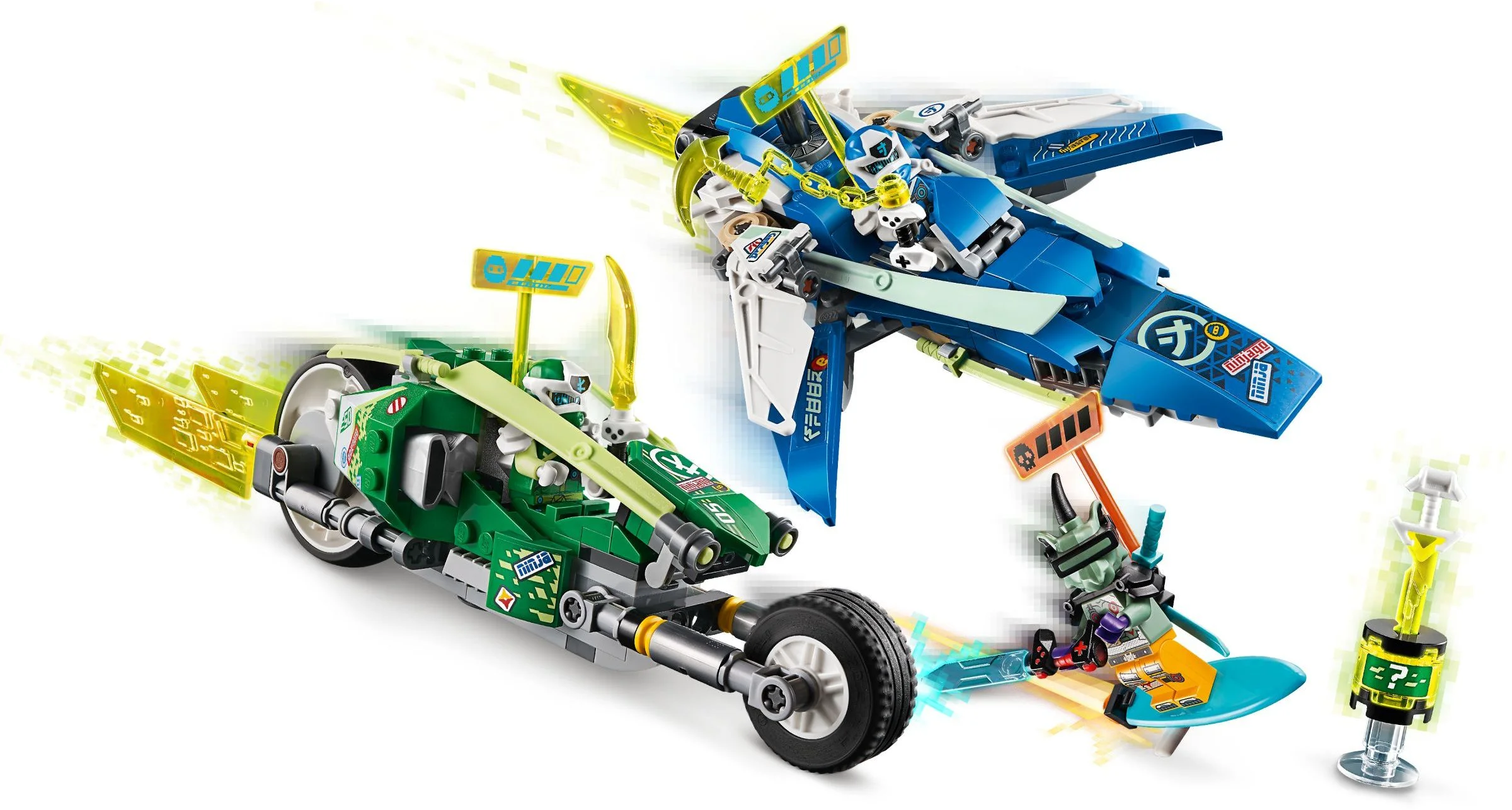 LEGO® 71709 Wyścigówki Jaya i Lloyda - zdjęcie 3