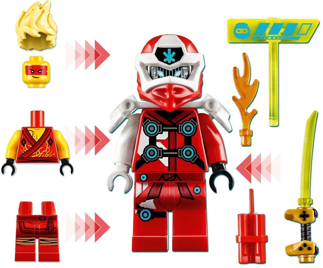 LEGO® 71714 Awatar Kaia - kapsuła gracza - zdjęcie 3