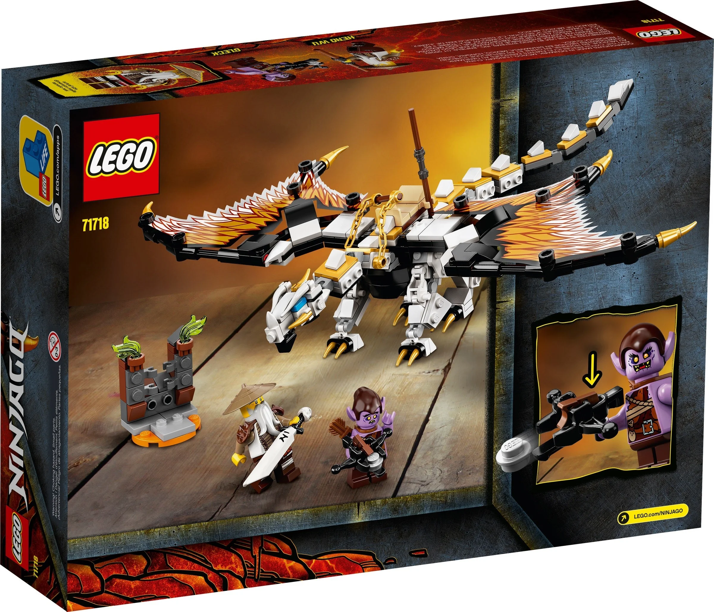 LEGO® 71718 Bojowy Smok Wu - zdjęcie 6