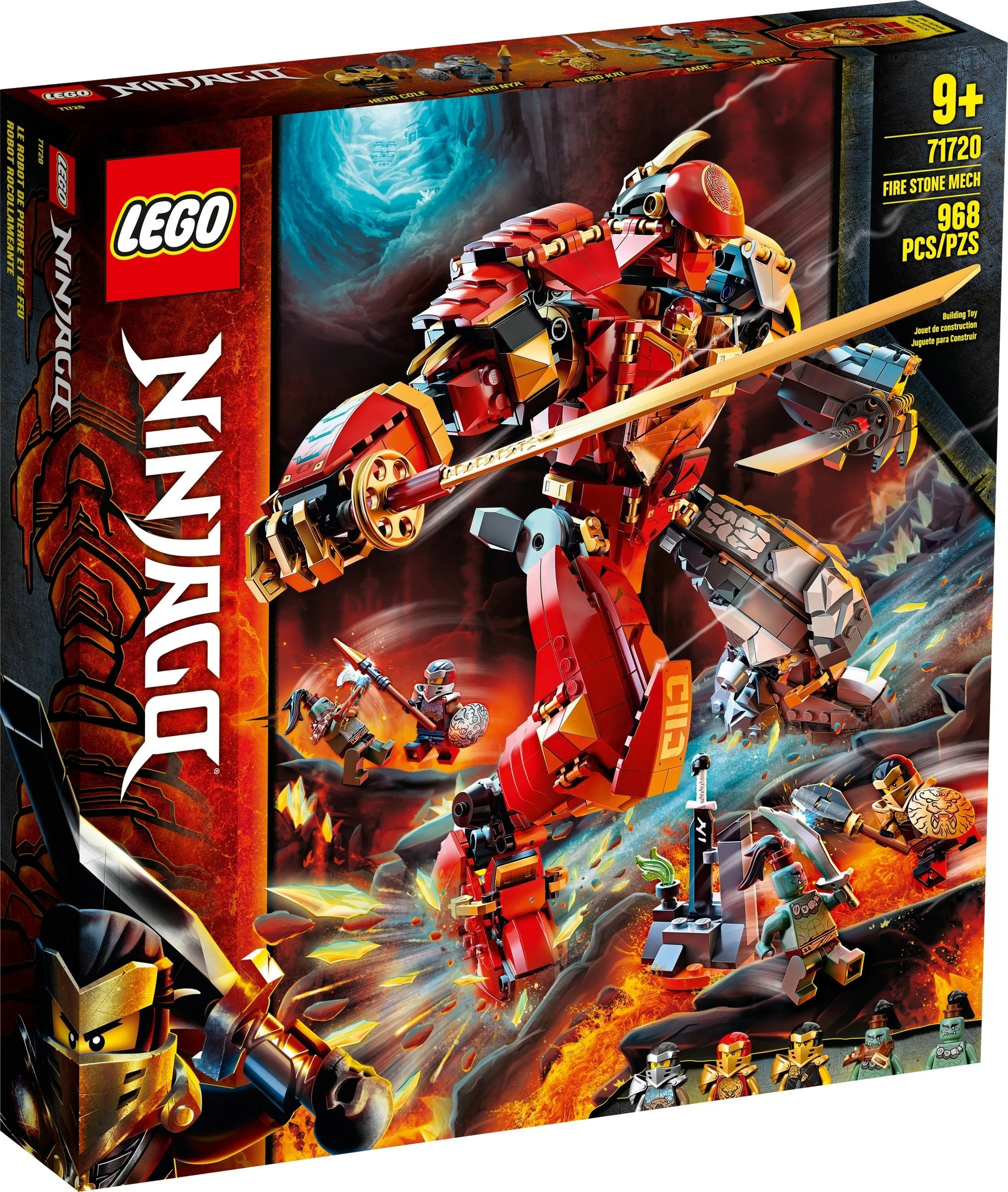 LEGO® 71720 Mech z ognia i kamienia - zdjęcie 2