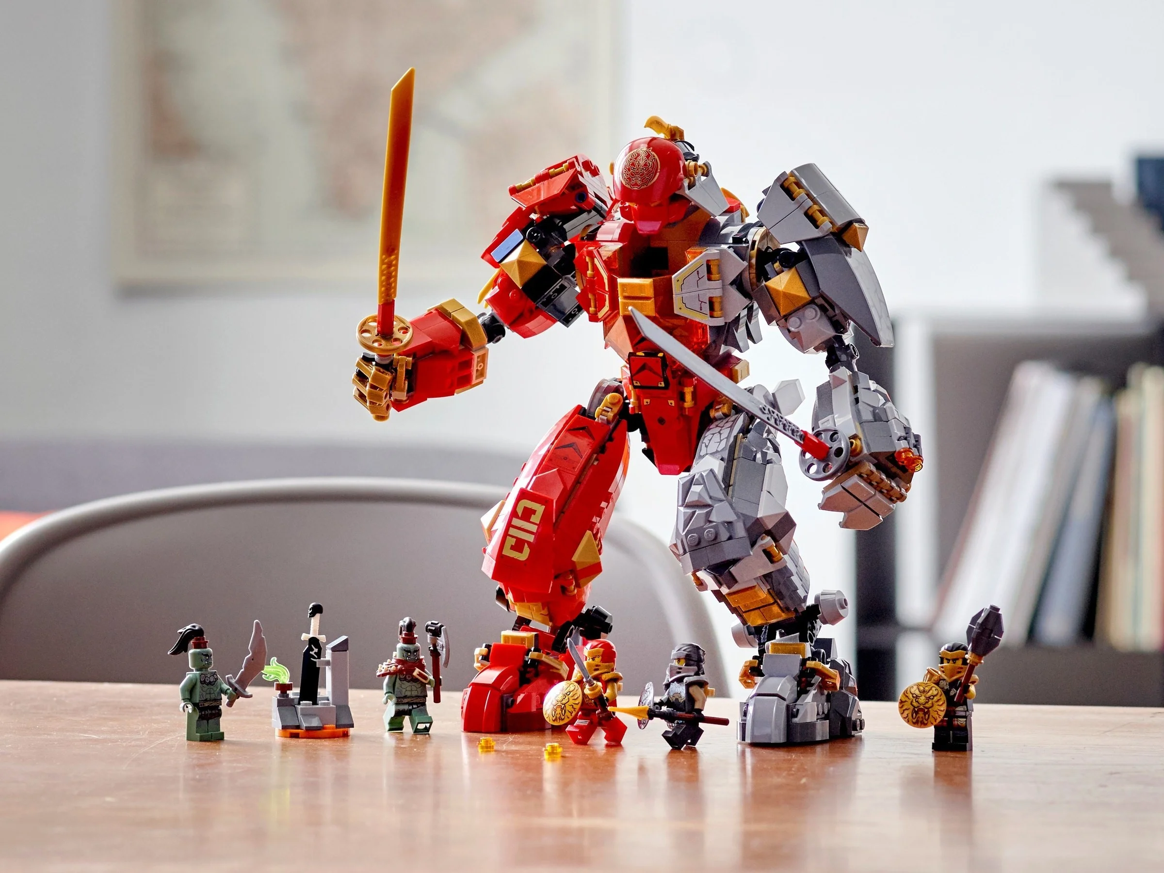 LEGO® 71720 Mech z ognia i kamienia - zdjęcie 5