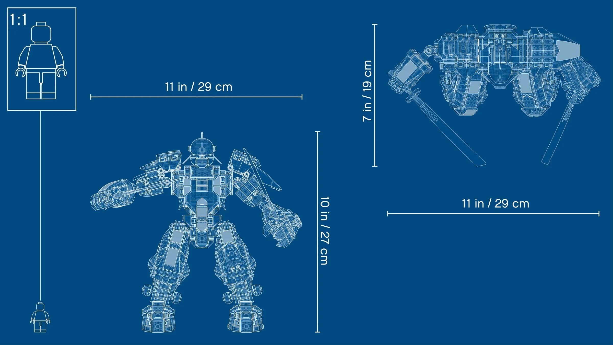 LEGO® 71720 Mech z ognia i kamienia - zdjęcie 6