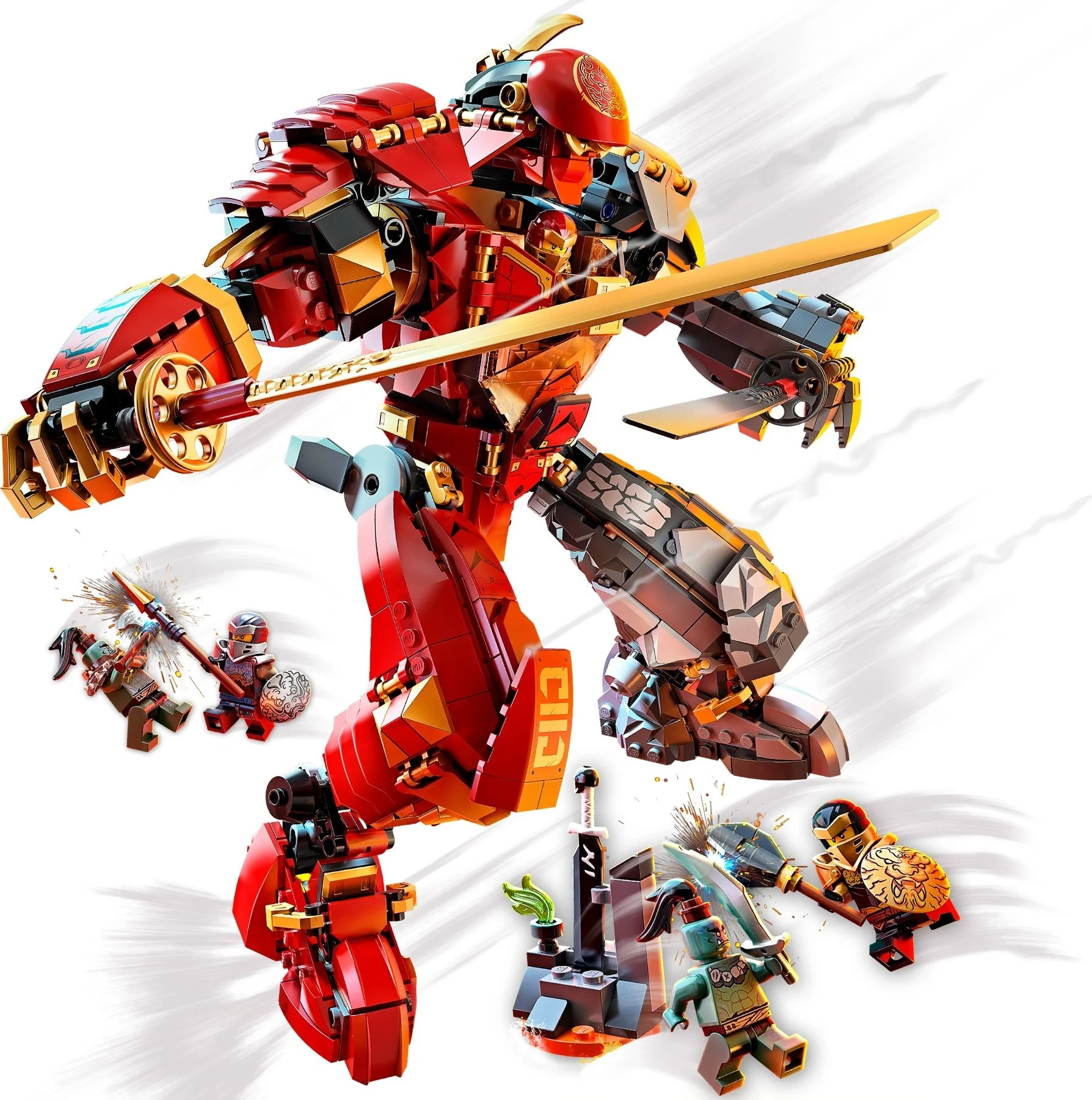 LEGO® 71720 Mech z ognia i kamienia - zdjęcie 7