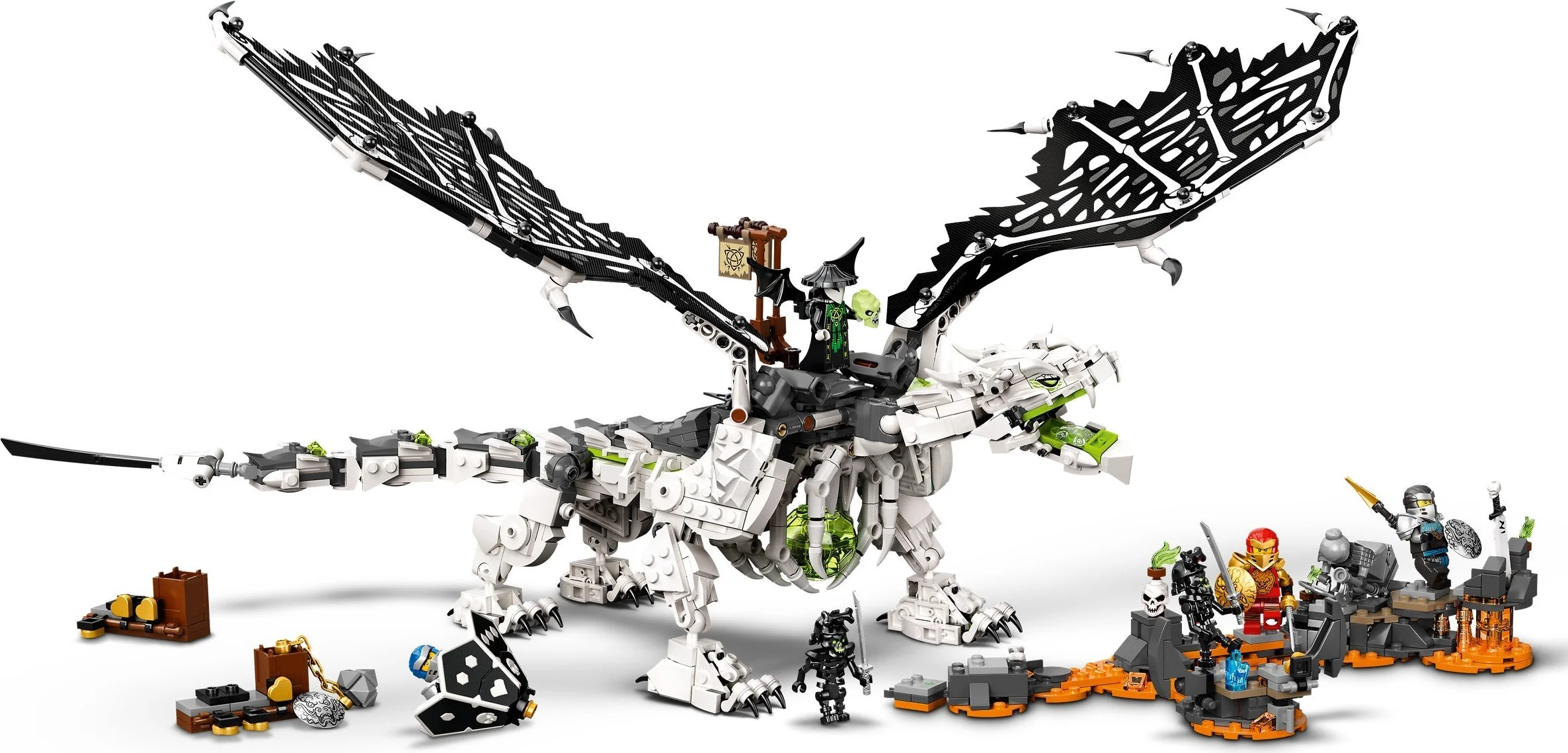 LEGO® 71721 Smok Szkieletowego Czarownika - zdjęcie 3