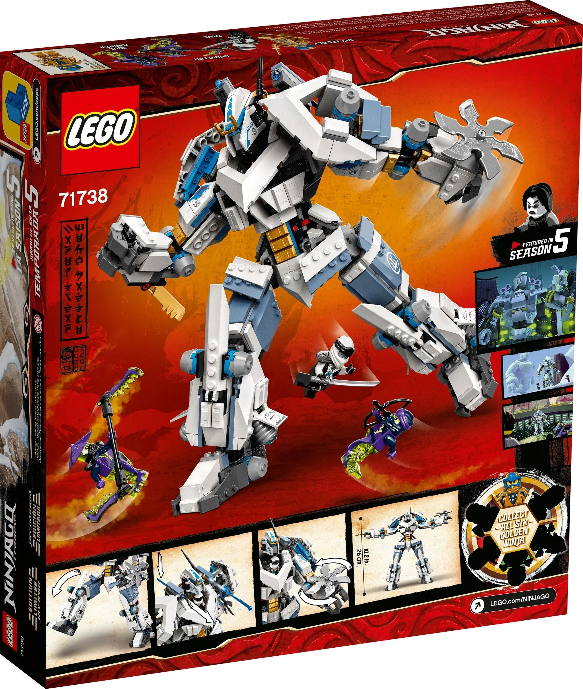 LEGO® 71738 Starcie tytanów Mech - zdjęcie 6