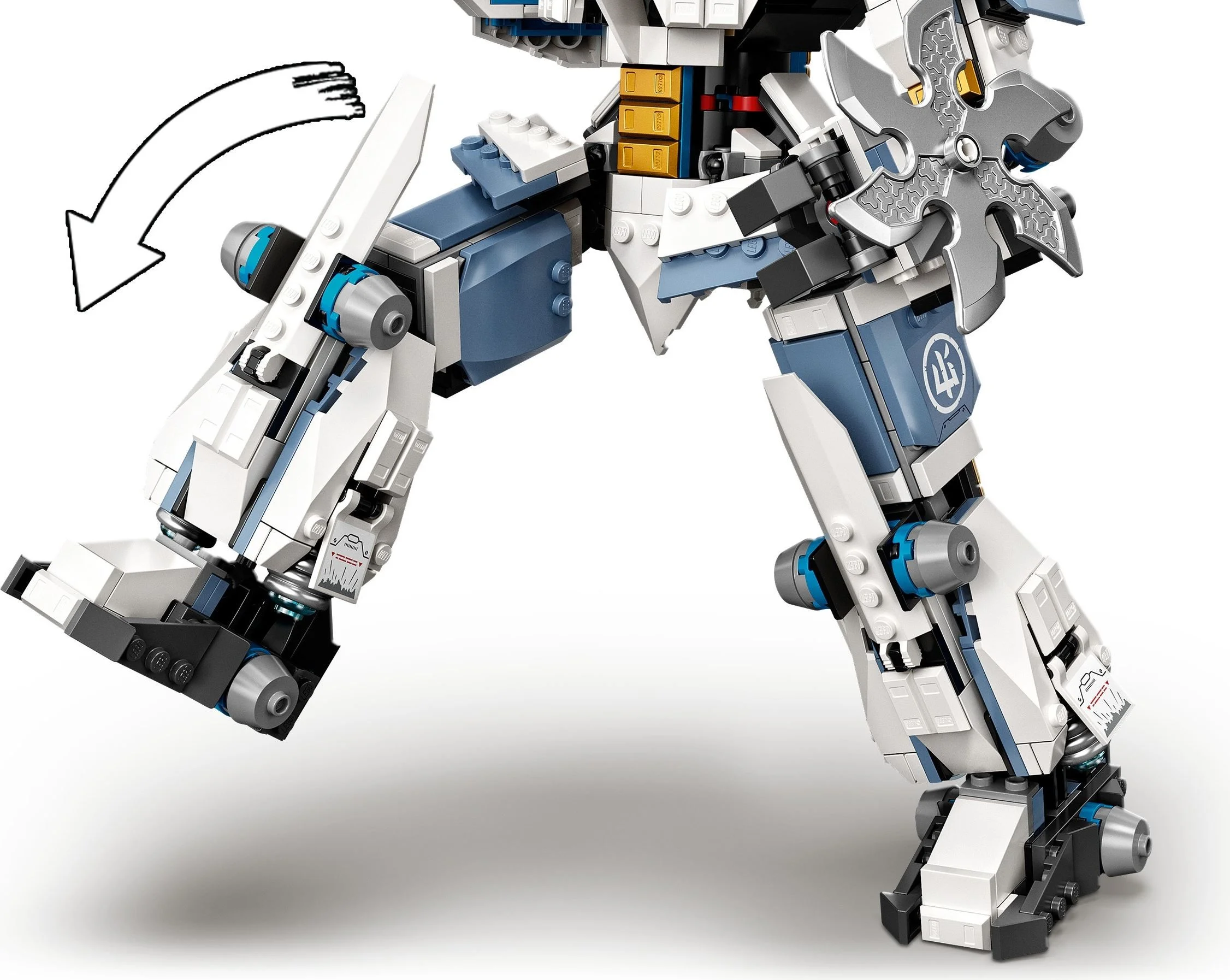 LEGO® 71738 Starcie tytanów Mech - zdjęcie 13