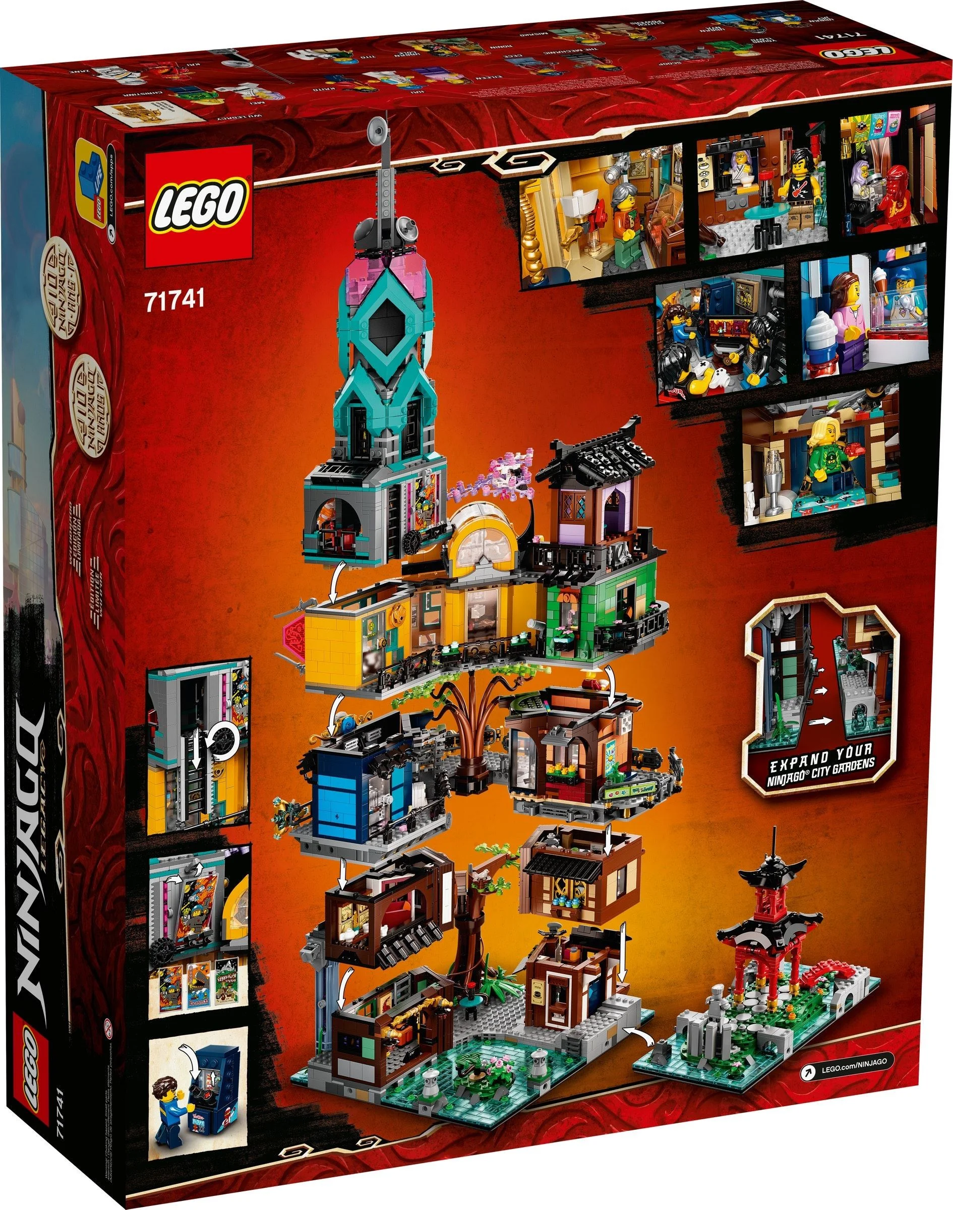 LEGO® 71741 Ogrody miasta Ninjago - zdjęcie 4