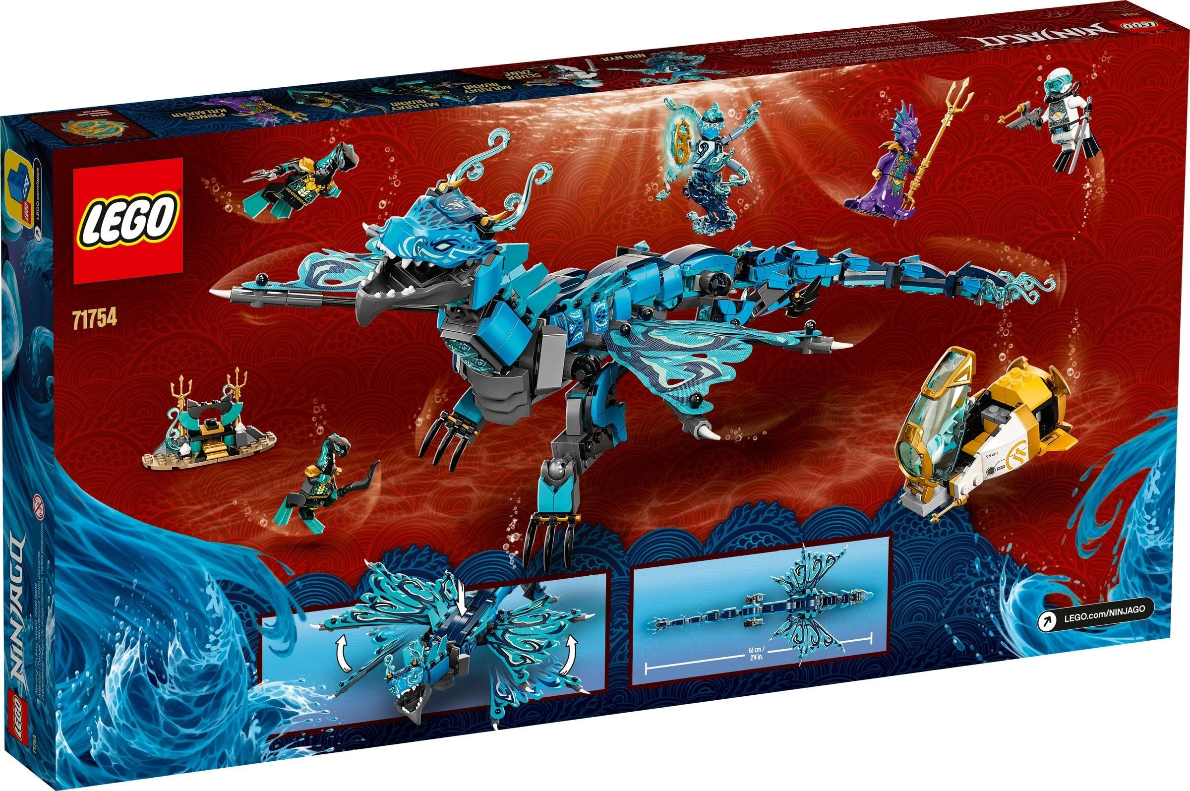 LEGO® 71754 Smok Wodny - zdjęcie 3