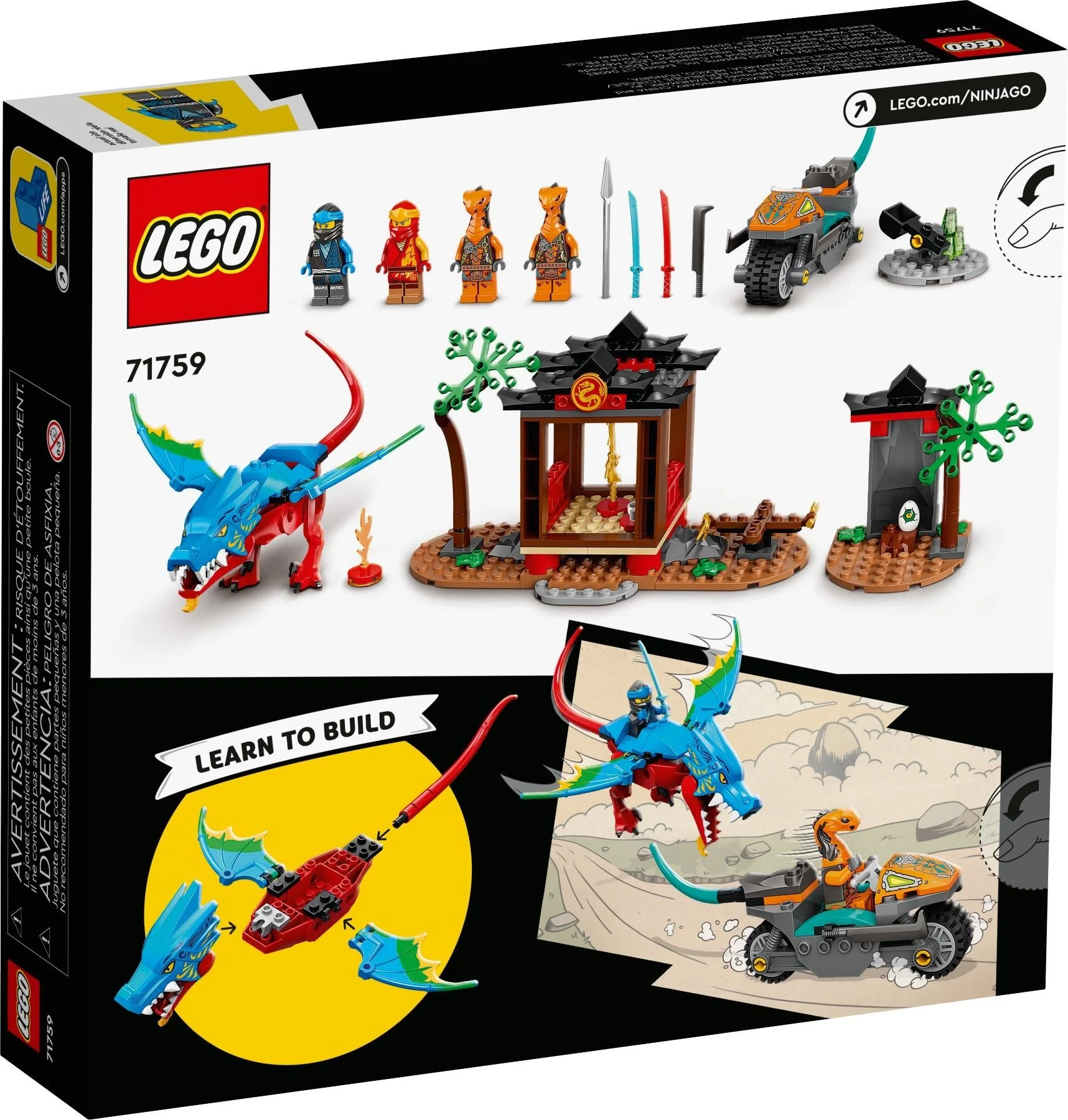 LEGO® 71759 Świątynia ze smokiem ninja - zdjęcie 8