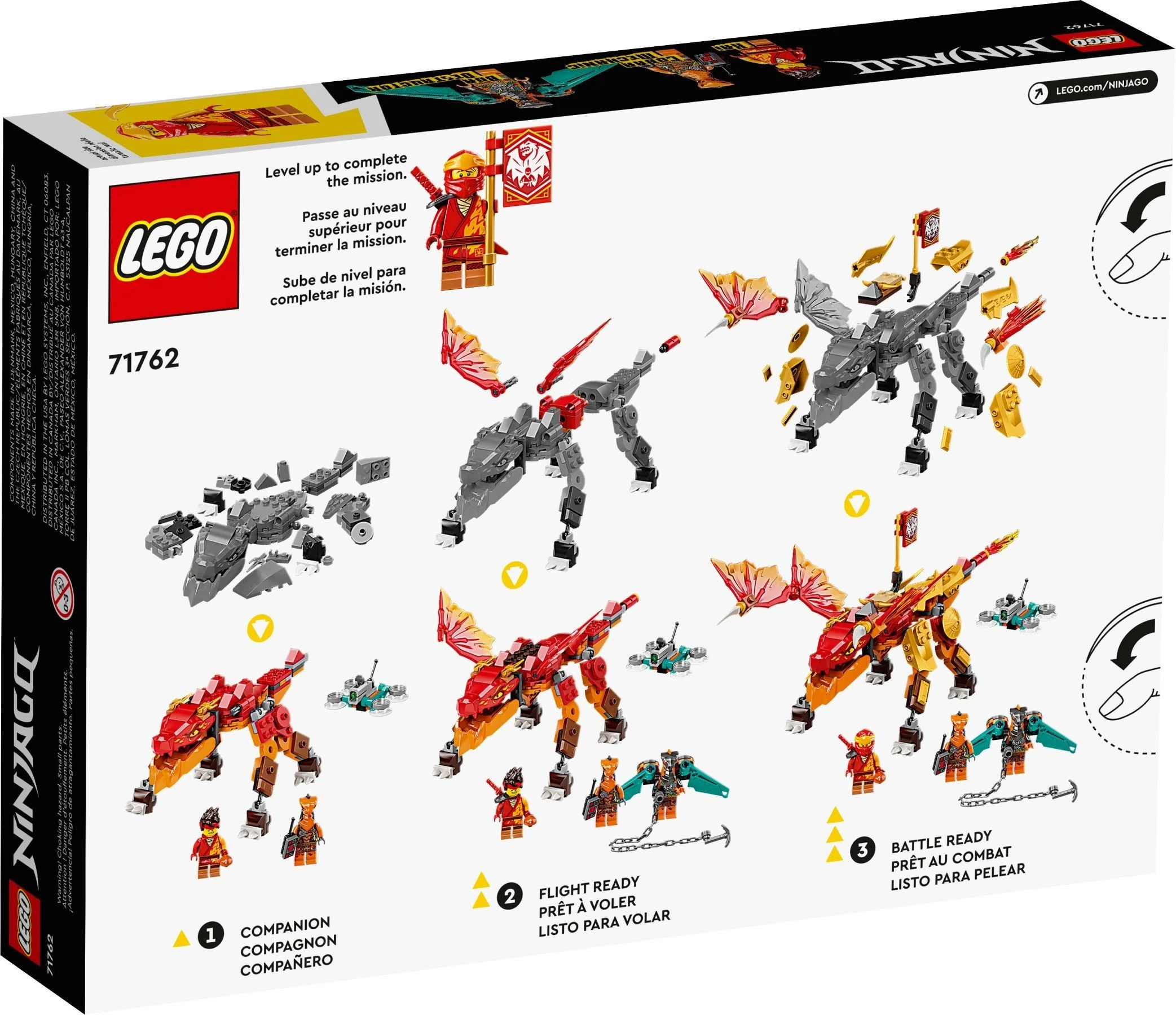 LEGO® 71762 Smok ognia Kaia EVO - zdjęcie 5