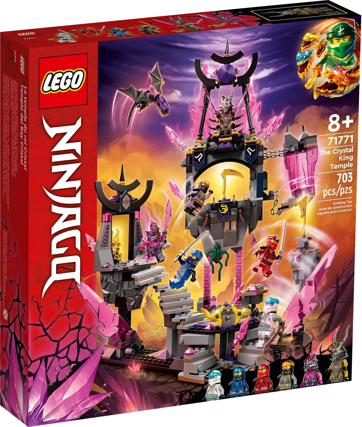 LEGO® 71771 Klocki Lego Ninjago Zestaw Świątynia kryształowego króla - zdjęcie 2