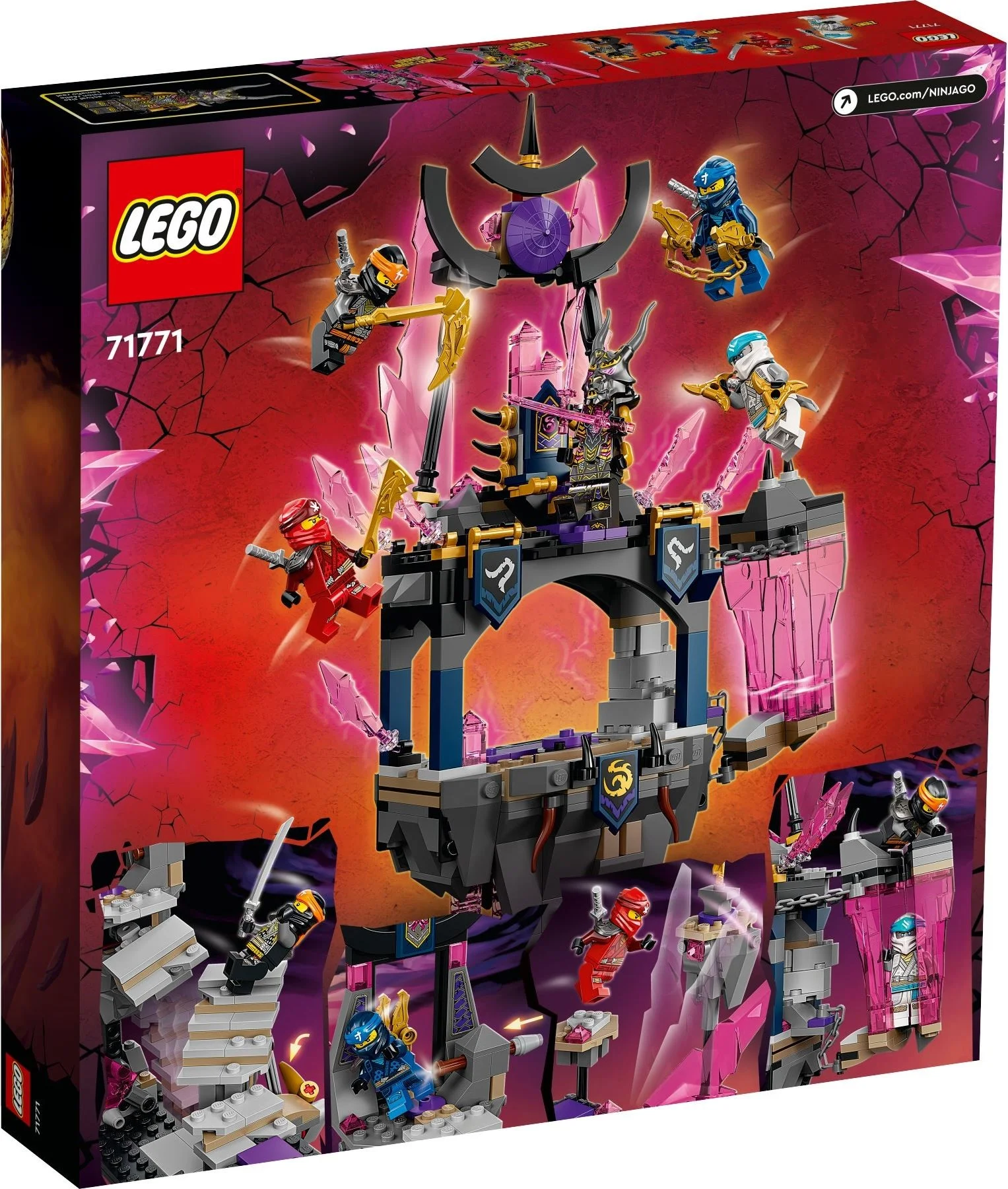 LEGO® 71771 Klocki Lego Ninjago Zestaw Świątynia kryształowego króla - zdjęcie 8